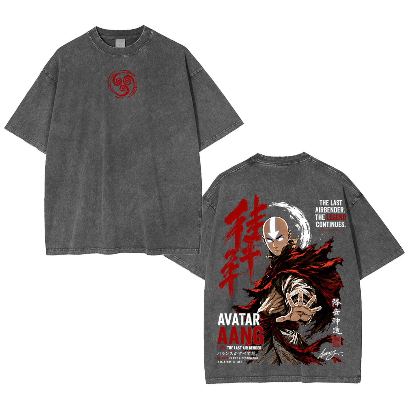 Avatar The Last Airbender Oversized T-shirt/Crewneck/Hoodie