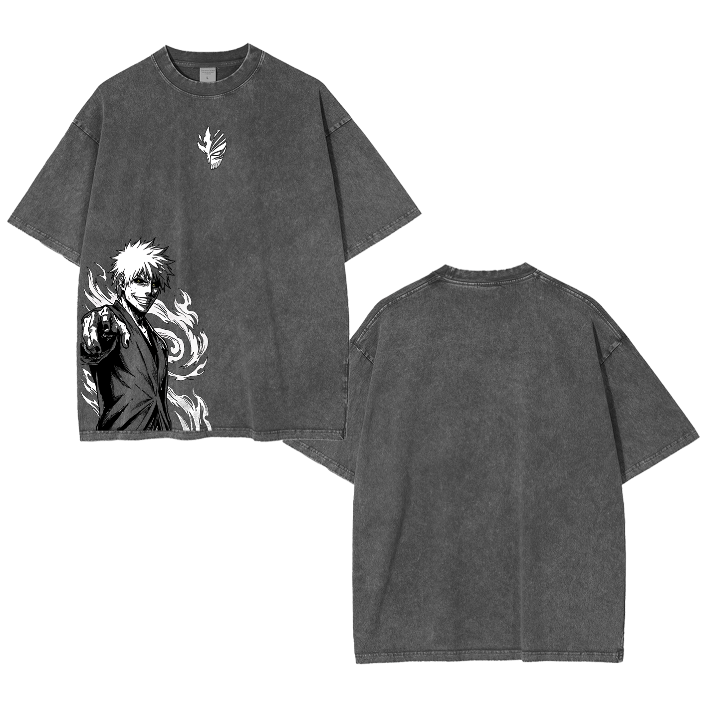 Bleach Ichigo Zangetsu Unisex  Washed T-Shirt