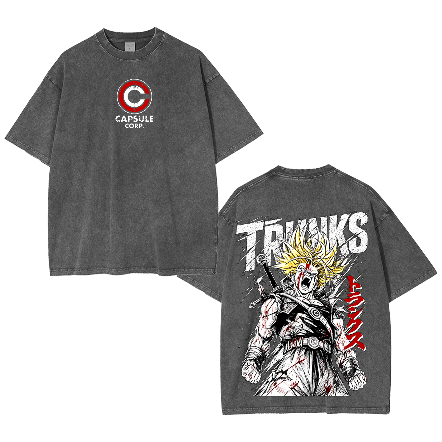 Future Trunks Dragon Ball Oversized T-shirt/Crewneck/Hoodie