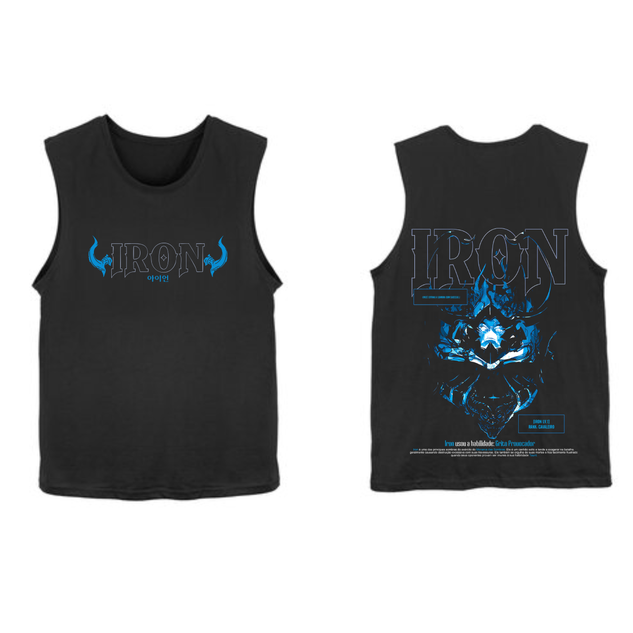 Solo Leveling Anime Double Printed Tank Top-Limited Edition