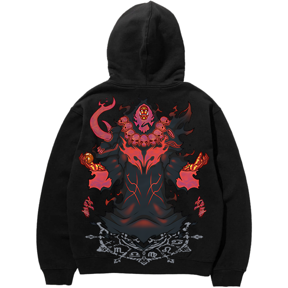 Sung Jin-Woo Solo Leveling Anime Double Printed Oversize Lightweight Acid Washed Tee-Limited Edition 