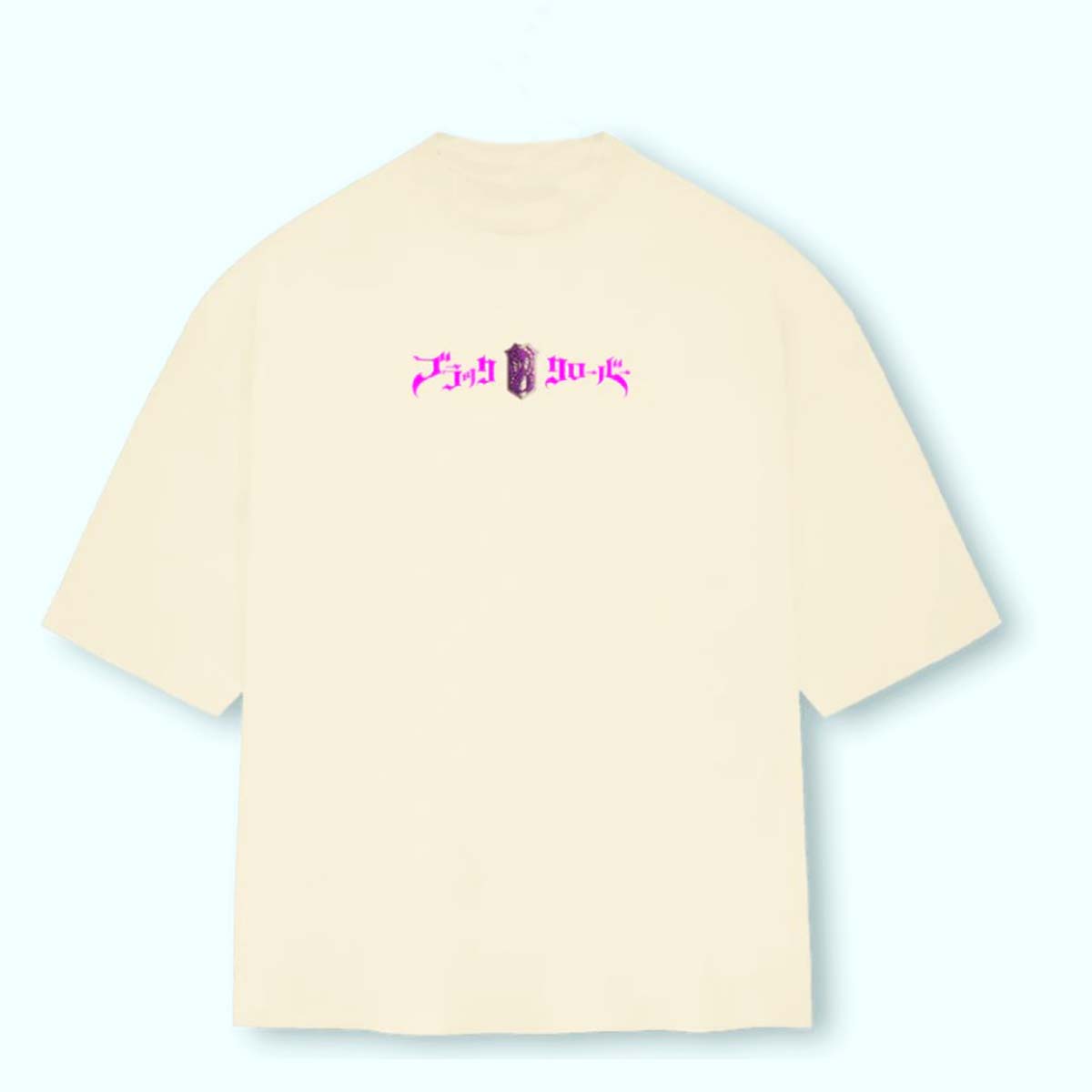 Super Oversized Alpha Back Premium | BLACK CLOVER - ORCAS PÚRPURAS