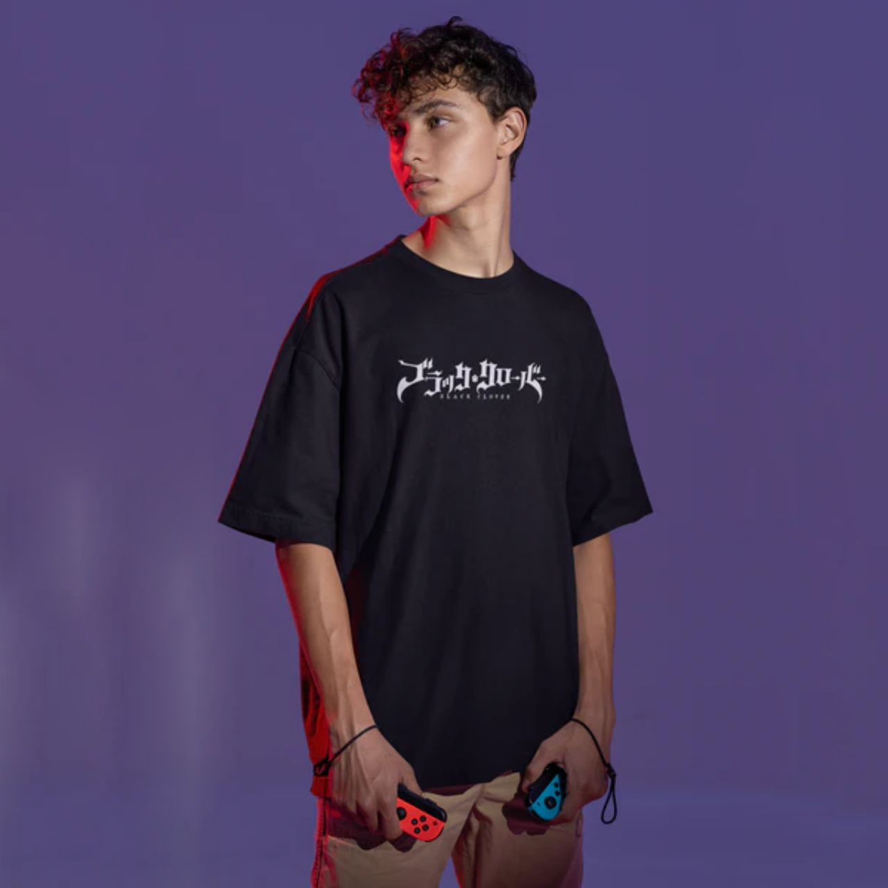 Black Clover(Demon skull) Unisex Oversize T-shirt