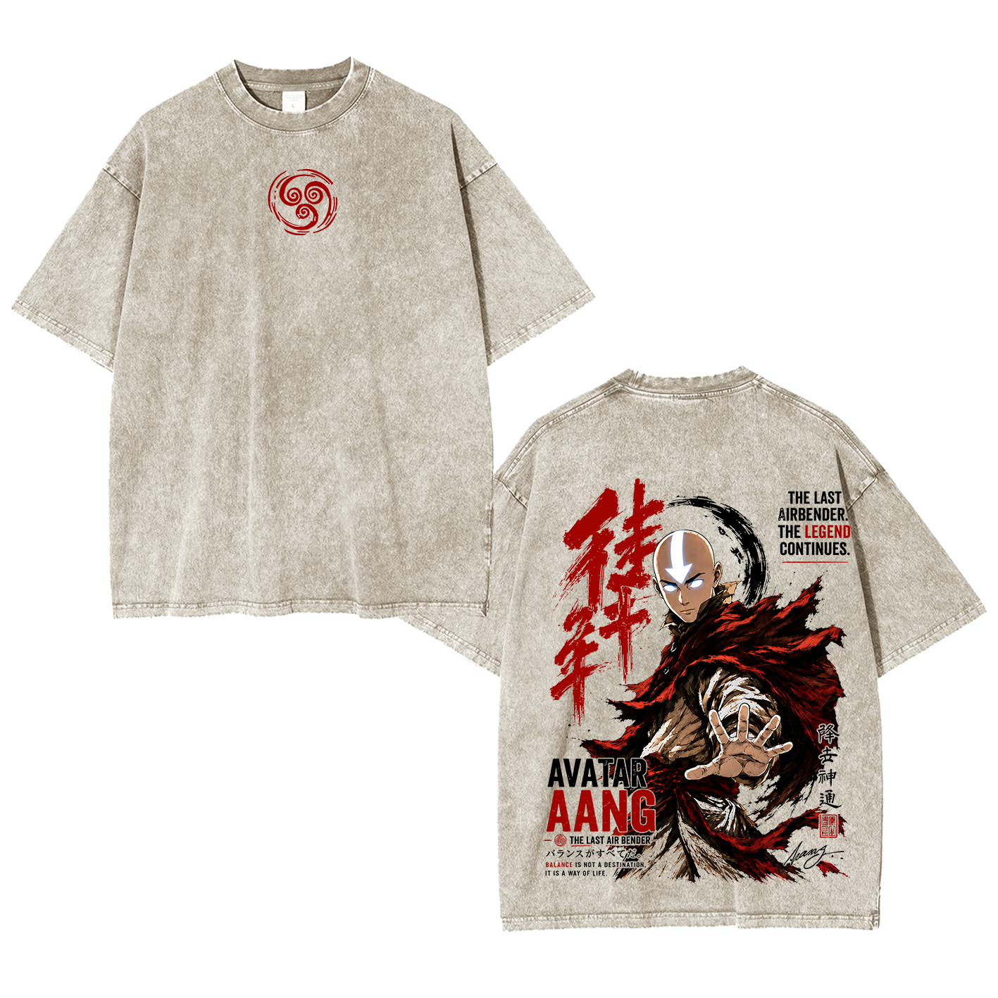 Avatar The Last Airbender Oversized T-shirt/Crewneck/Hoodie