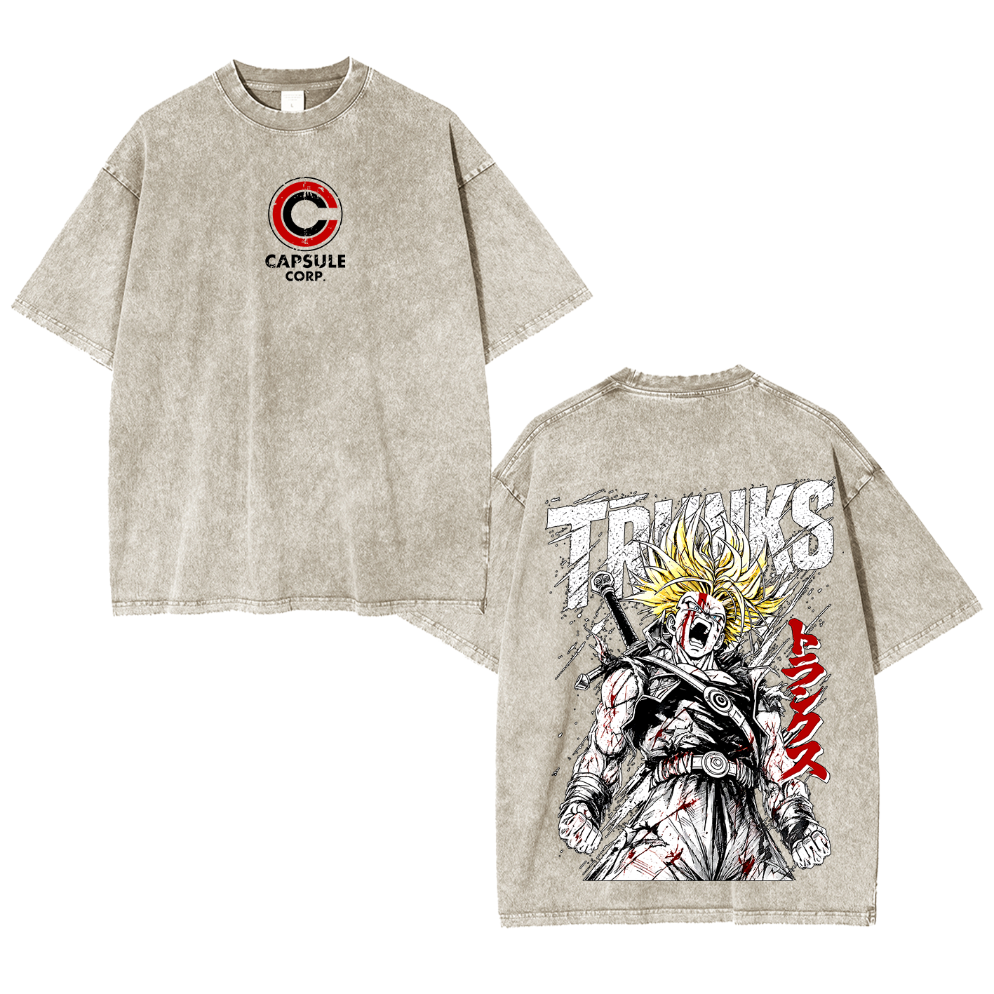 Future Trunks Dragon Ball Oversized T-shirt/Crewneck/Hoodie