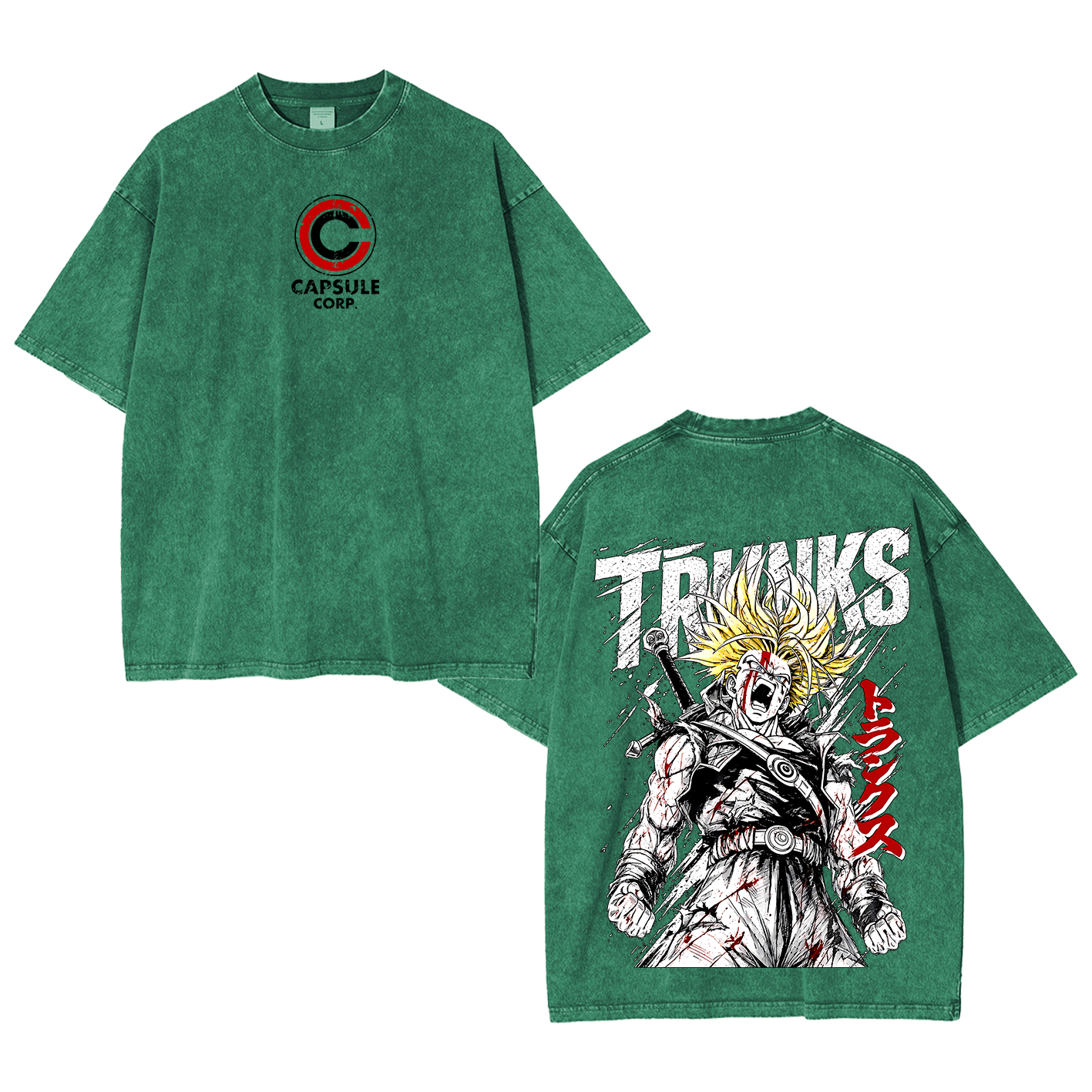 Future Trunks Dragon Ball Oversized T-shirt/Crewneck/Hoodie