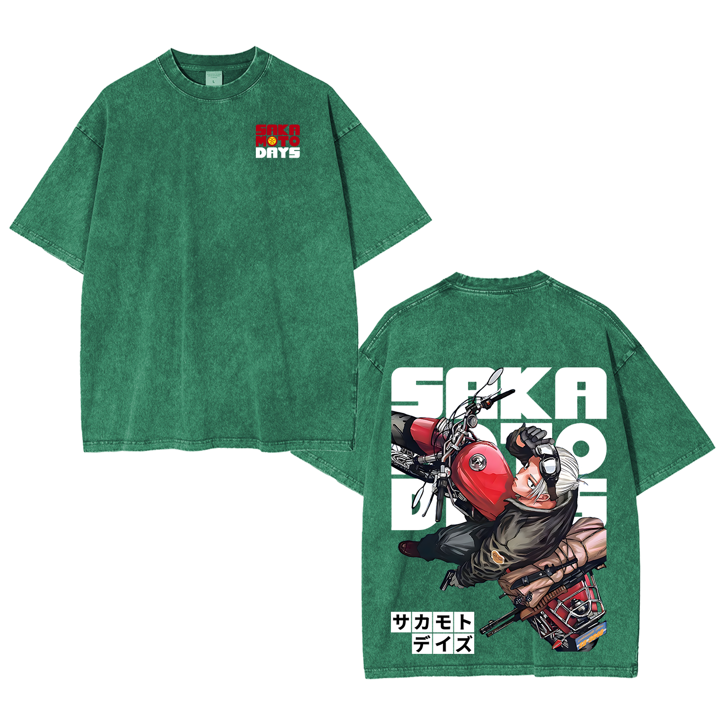 Sakamoto days anime Vintage Unisex  Washed T-Shirt