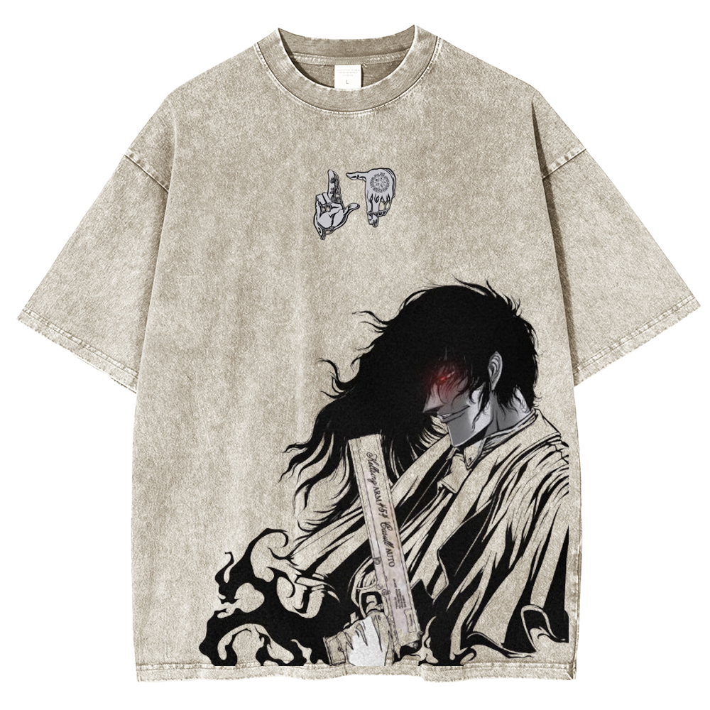 Alucard Unisex Washed T-Shirt