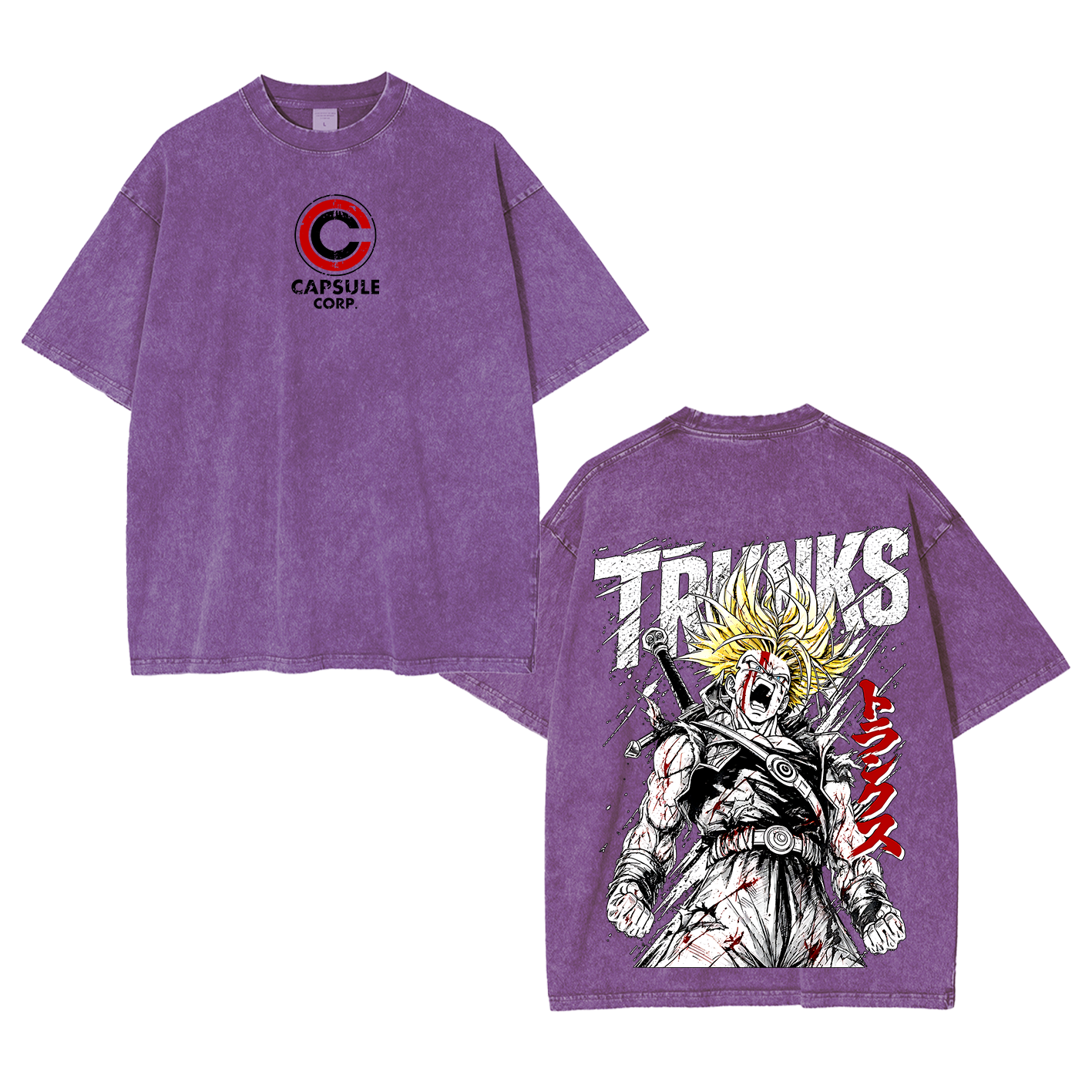 Future Trunks Dragon Ball Oversized T-shirt/Crewneck/Hoodie