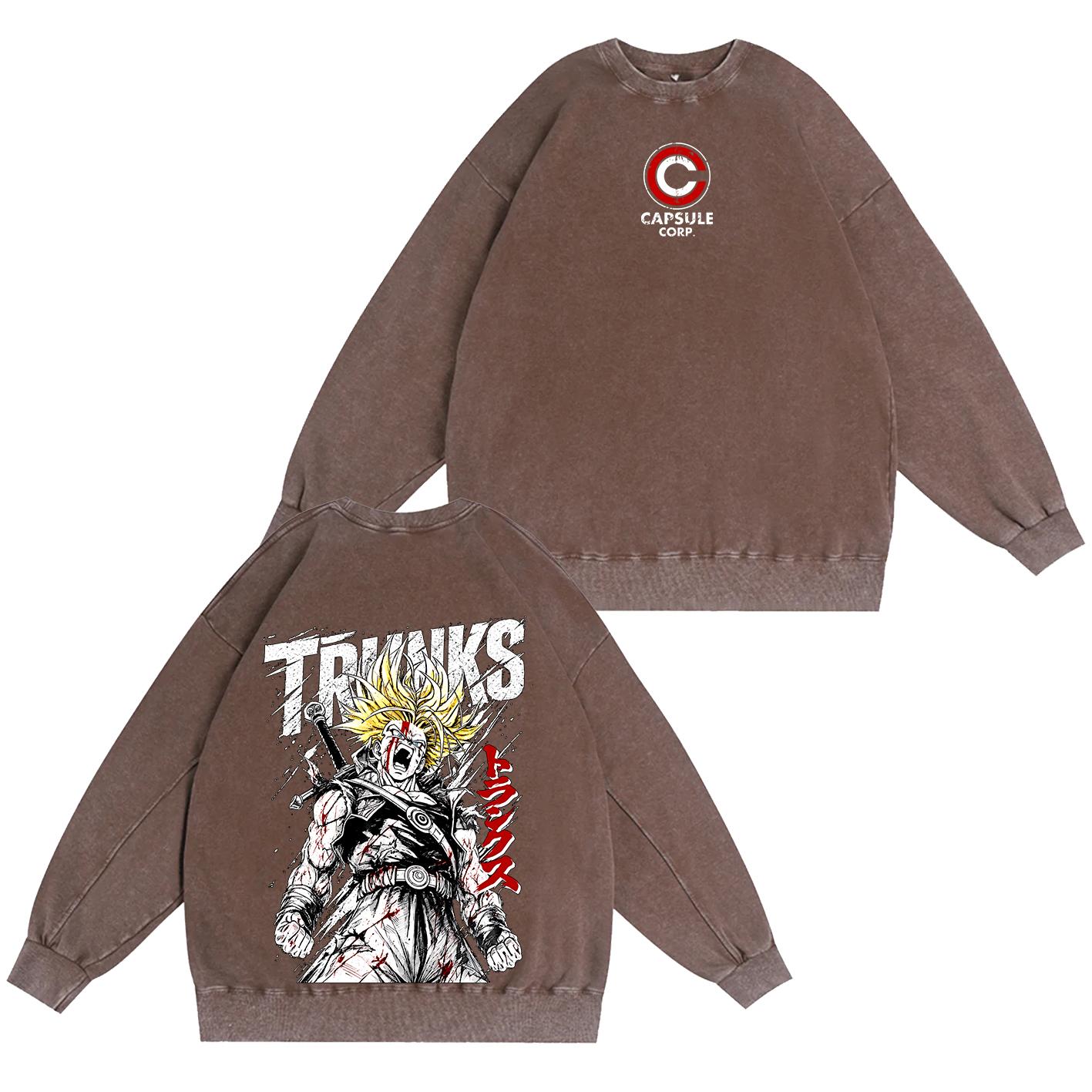 Future Trunks Dragon Ball Oversized T-shirt/Crewneck/Hoodie