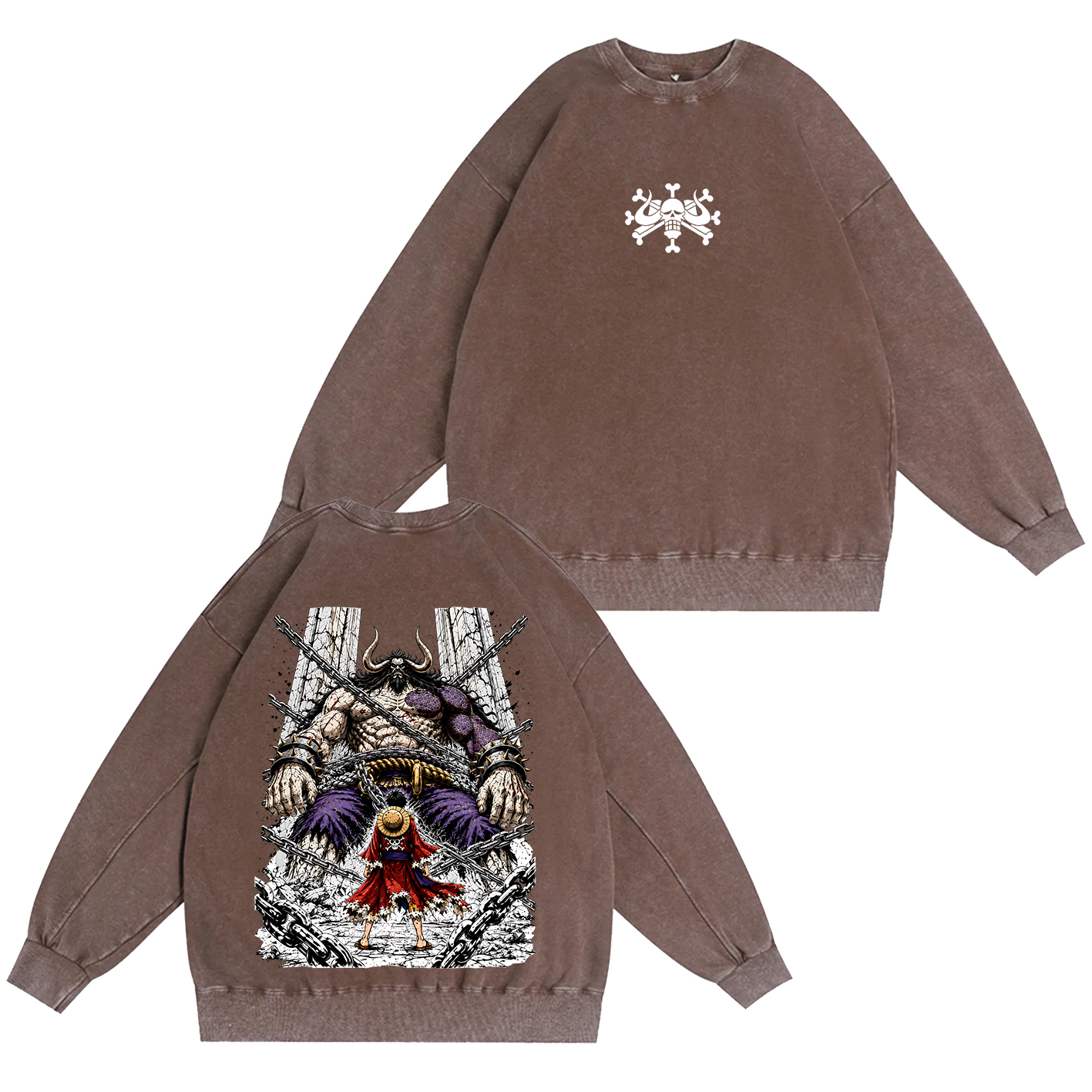 Unleashing Sun God Gear 5One Piece  Oversized T-shirt/Crewneck/Hoodie