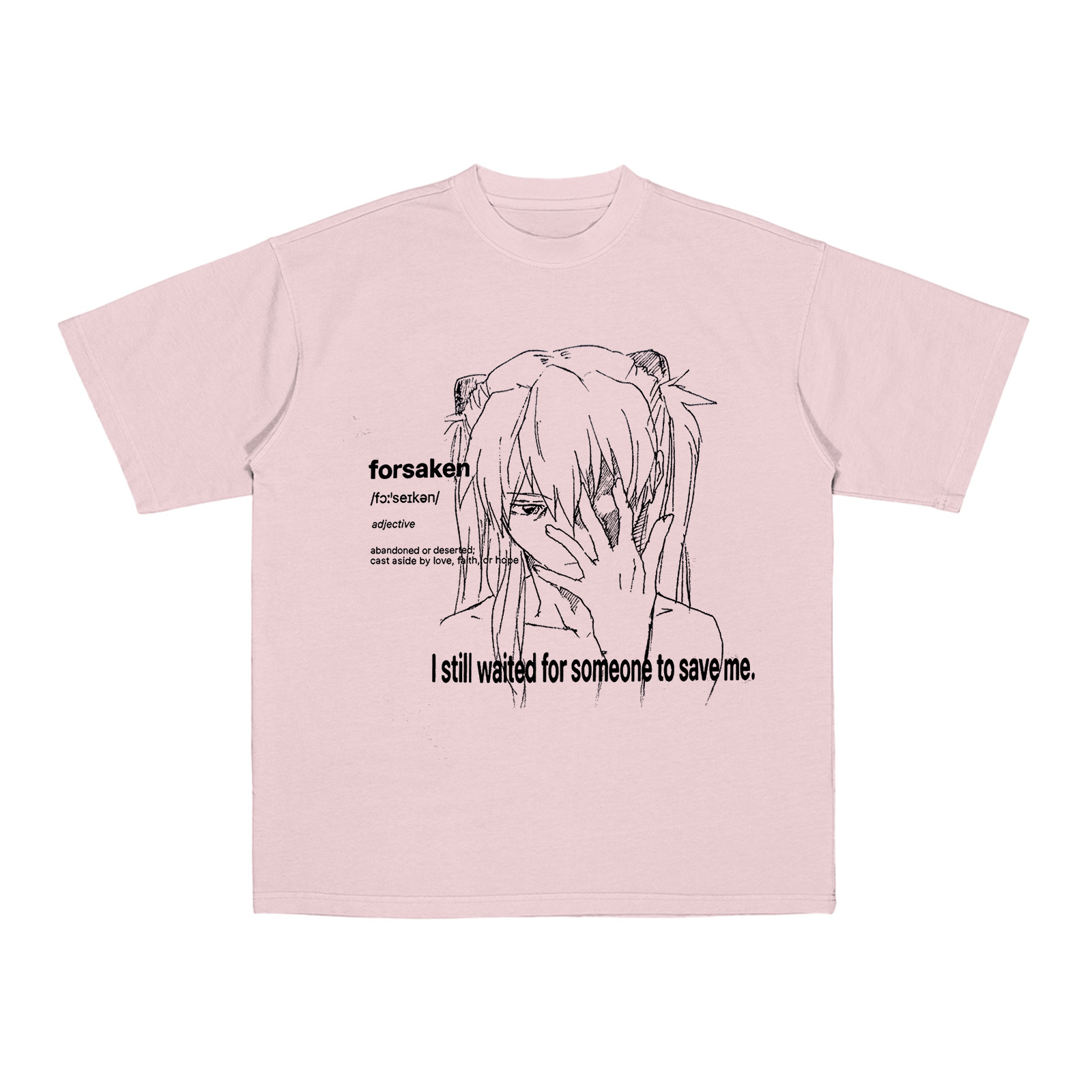 Asuka, Evangelion Anime Oversize Unisex Shirts/Crewneck/Hoodie