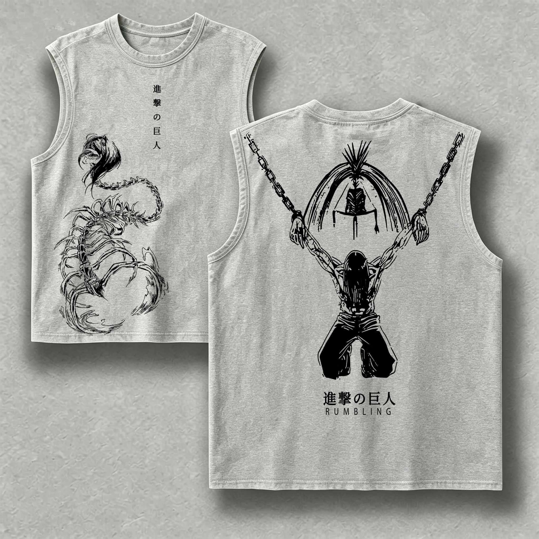 Attack on Titan Anime Oversize Unisex Shirts/Crewneck/Hoodie/Tank Top