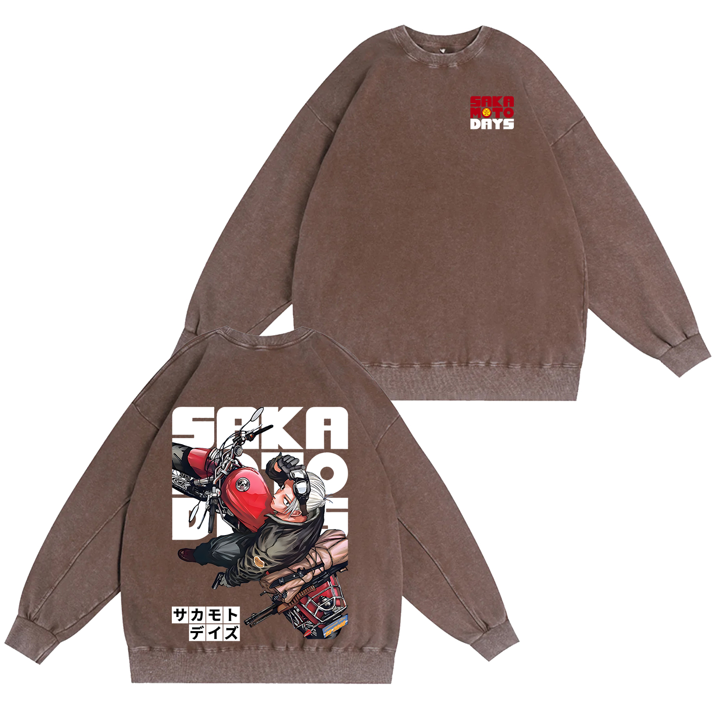 Sakamoto days anime Vintage Unisex  Washed T-Shirt