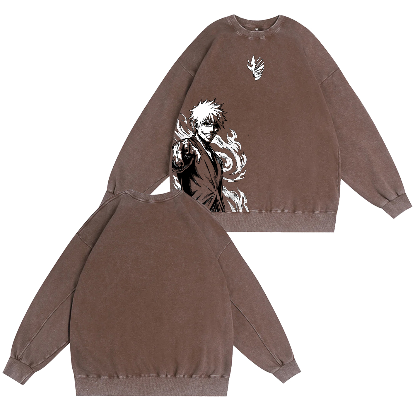 Bleach Ichigo Zangetsu Unisex  Washed T-Shirt