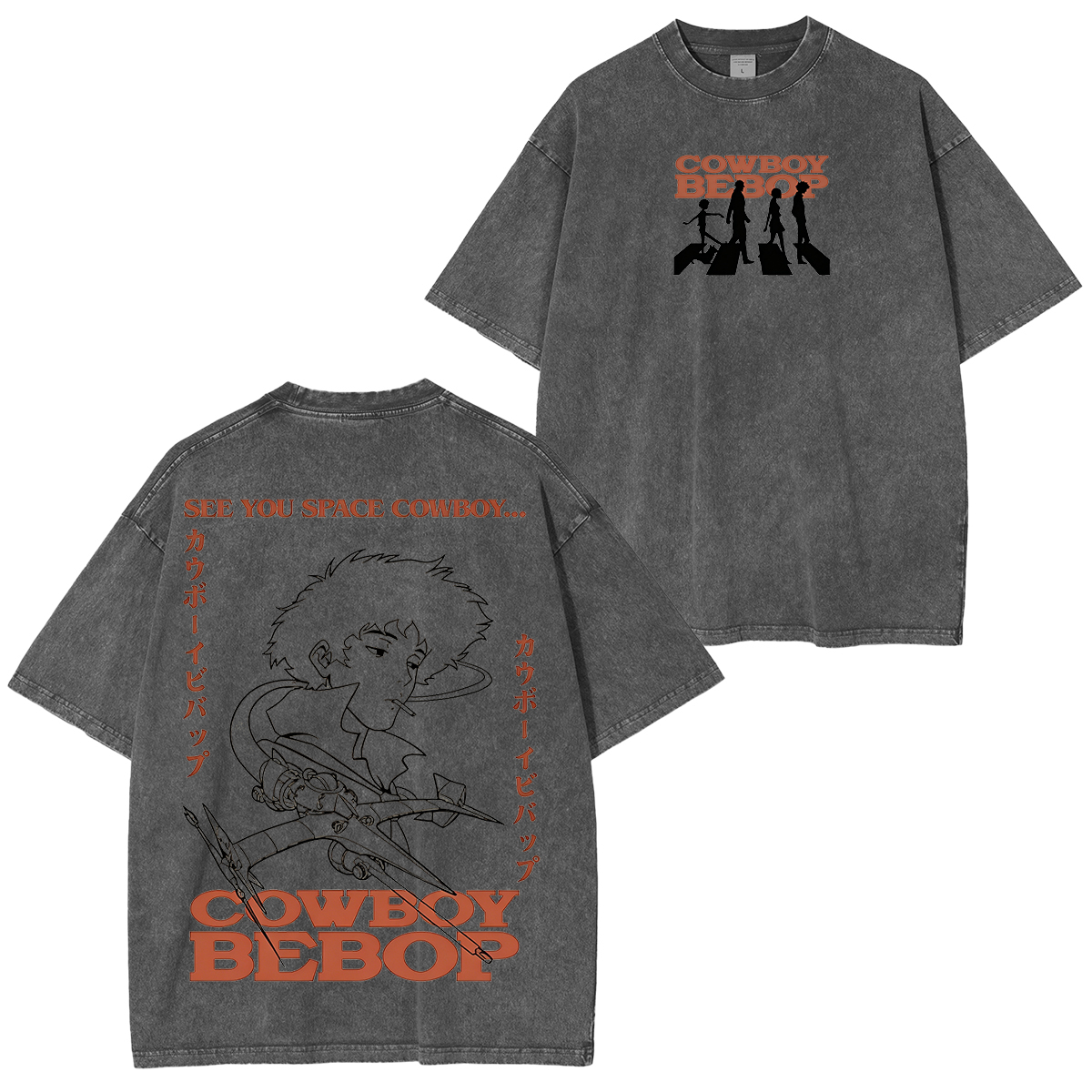 Cowboy Bebop : Spike Spiegel Washed T-shirt