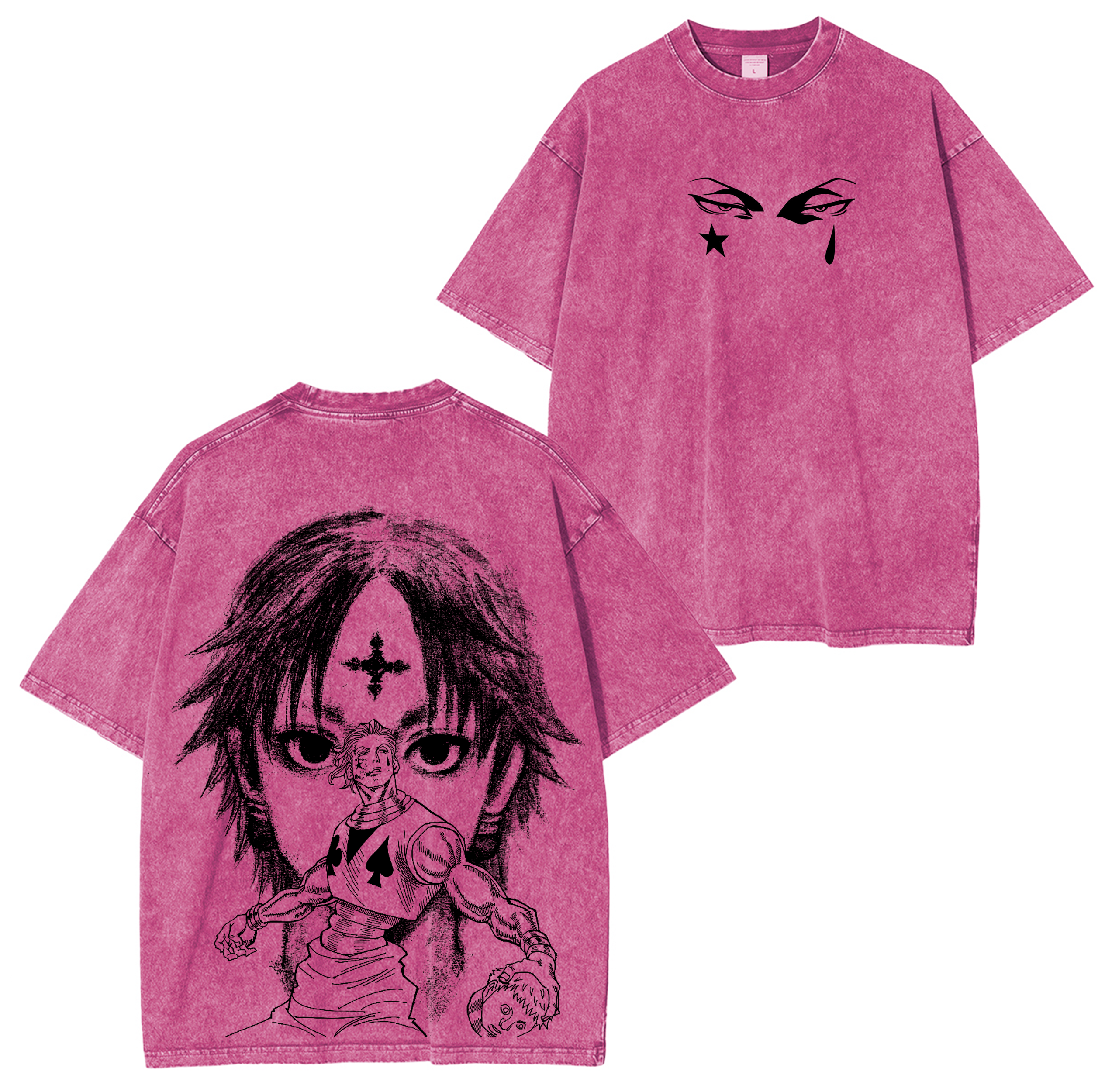 Hisoka Hunter x Hunter Washed T-shirt/Crewneck/Hoodie