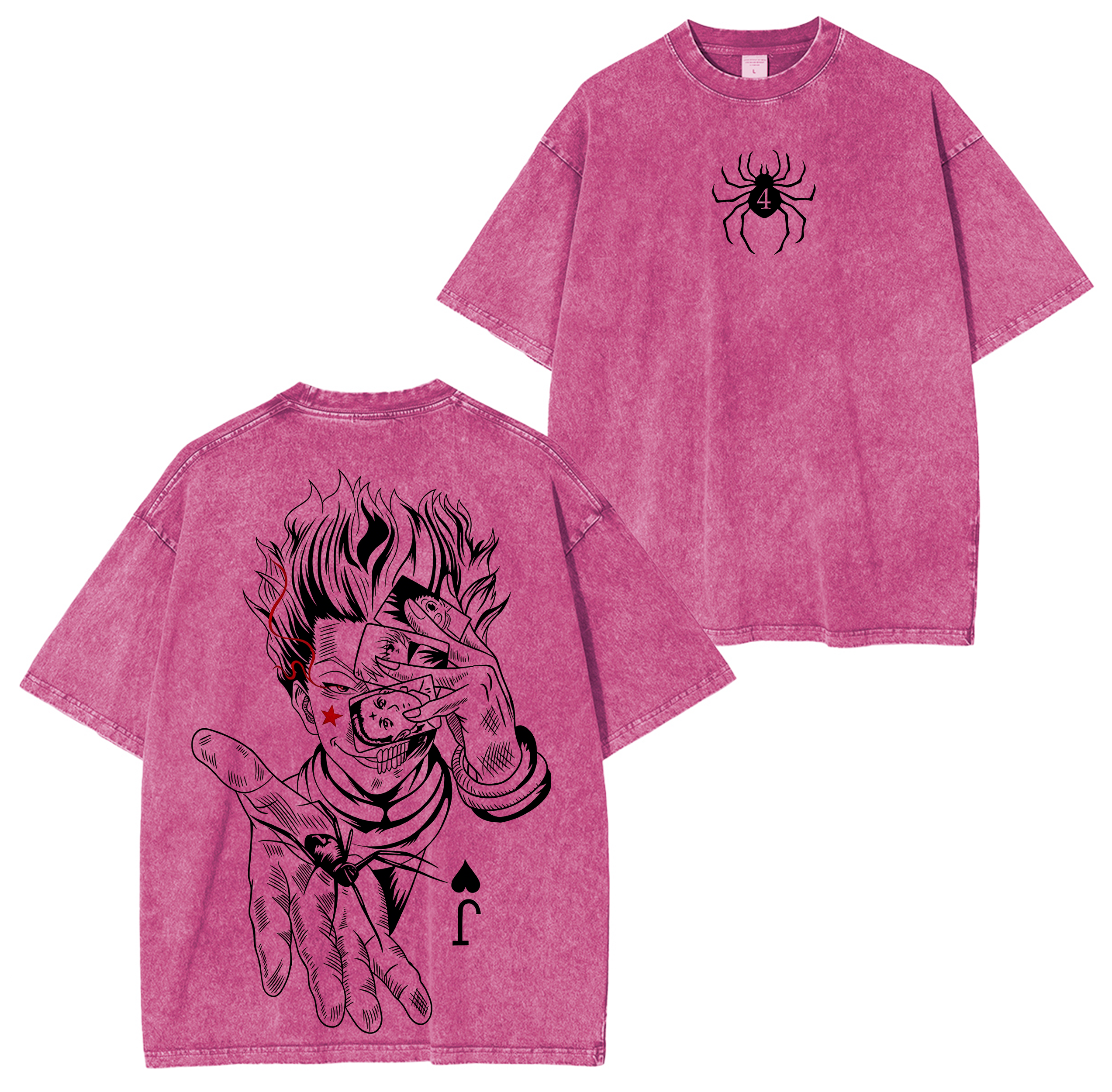 Hisoka Hunter x Hunter Washed T-shirt/Crewneck/Hoodie