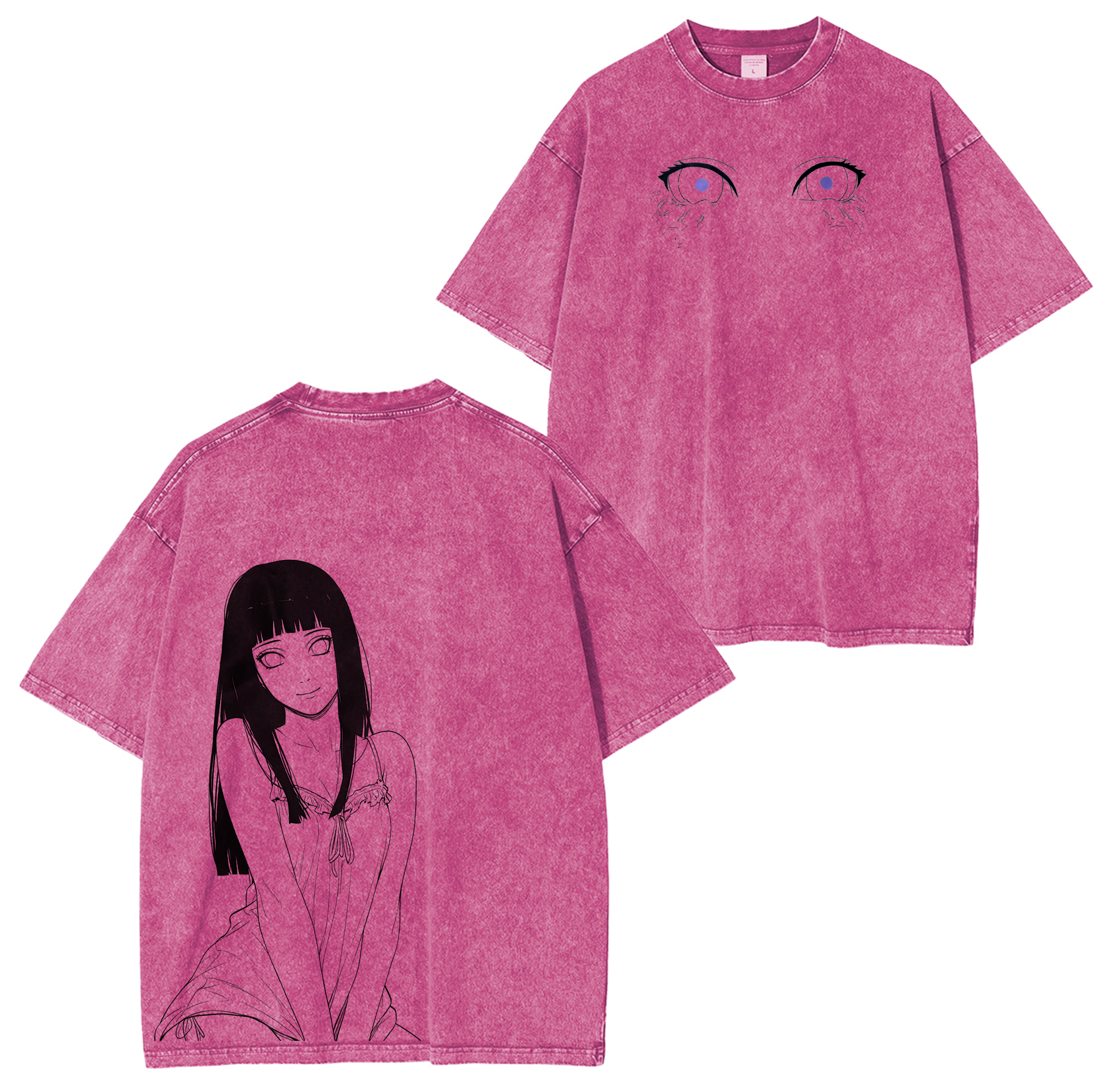 Hinata,Naruto Washed T-shirt/Crewneck/Hoodie