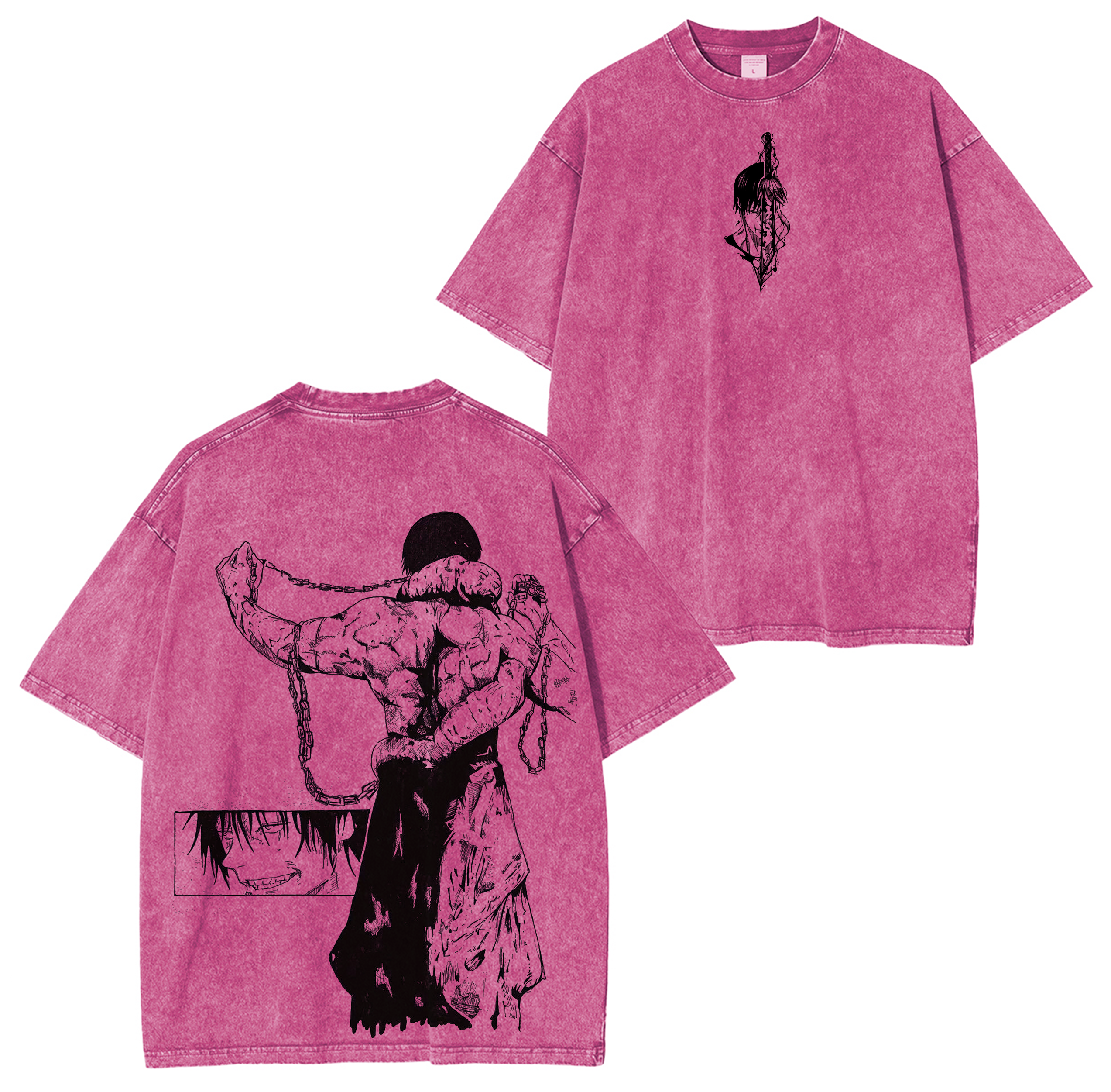 Toji Fushiguro, Jujutsu Kaisen Anime Washed T-shirt/Crewneck/Hoodie