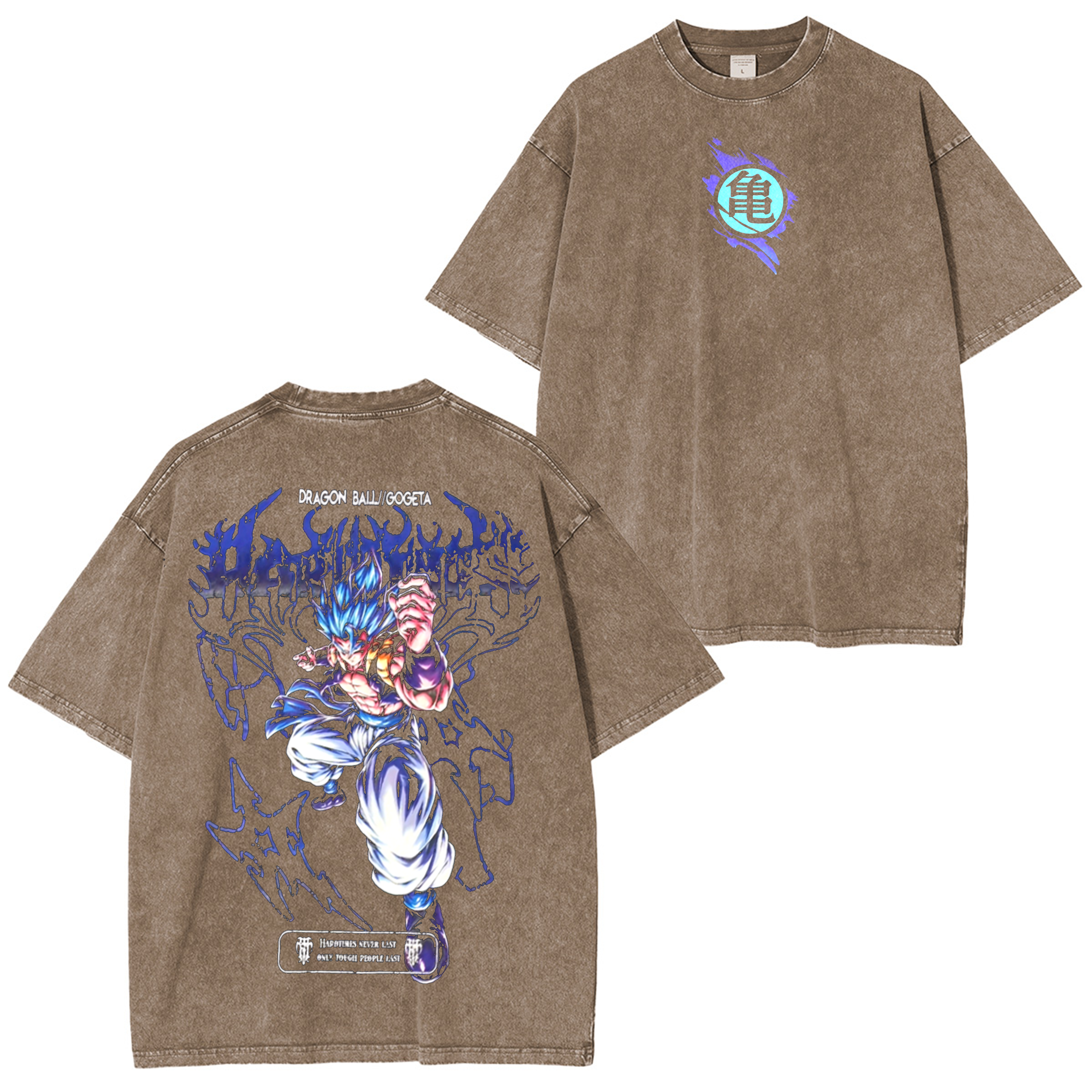 Majin Vegeta Dragonball Retro Anime Washed T-shirt/Crewneck/Hoodie