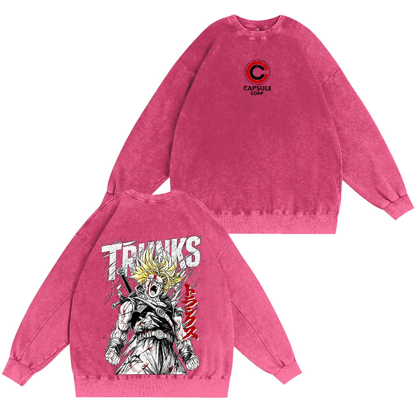 Future Trunks Dragon Ball Oversized T-shirt/Crewneck/Hoodie