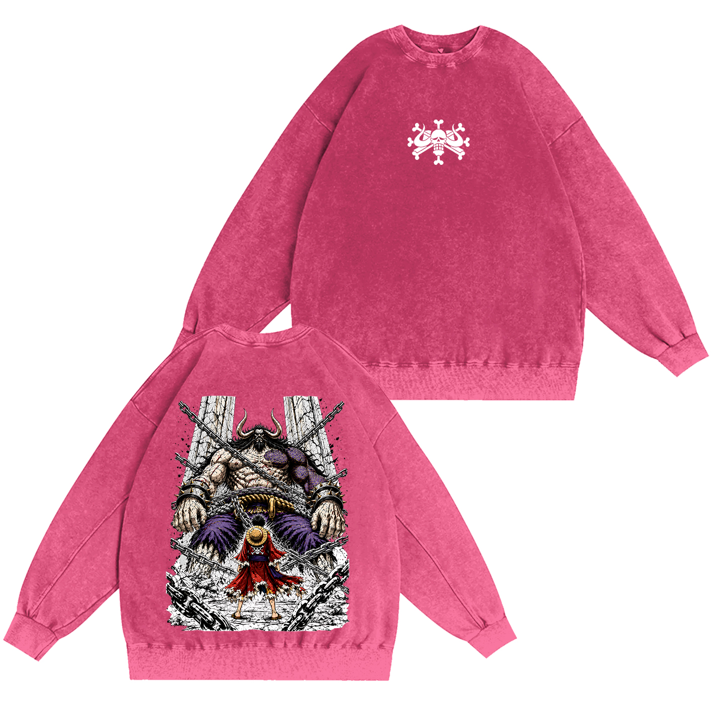 Unleashing Sun God Gear 5One Piece  Oversized T-shirt/Crewneck/Hoodie