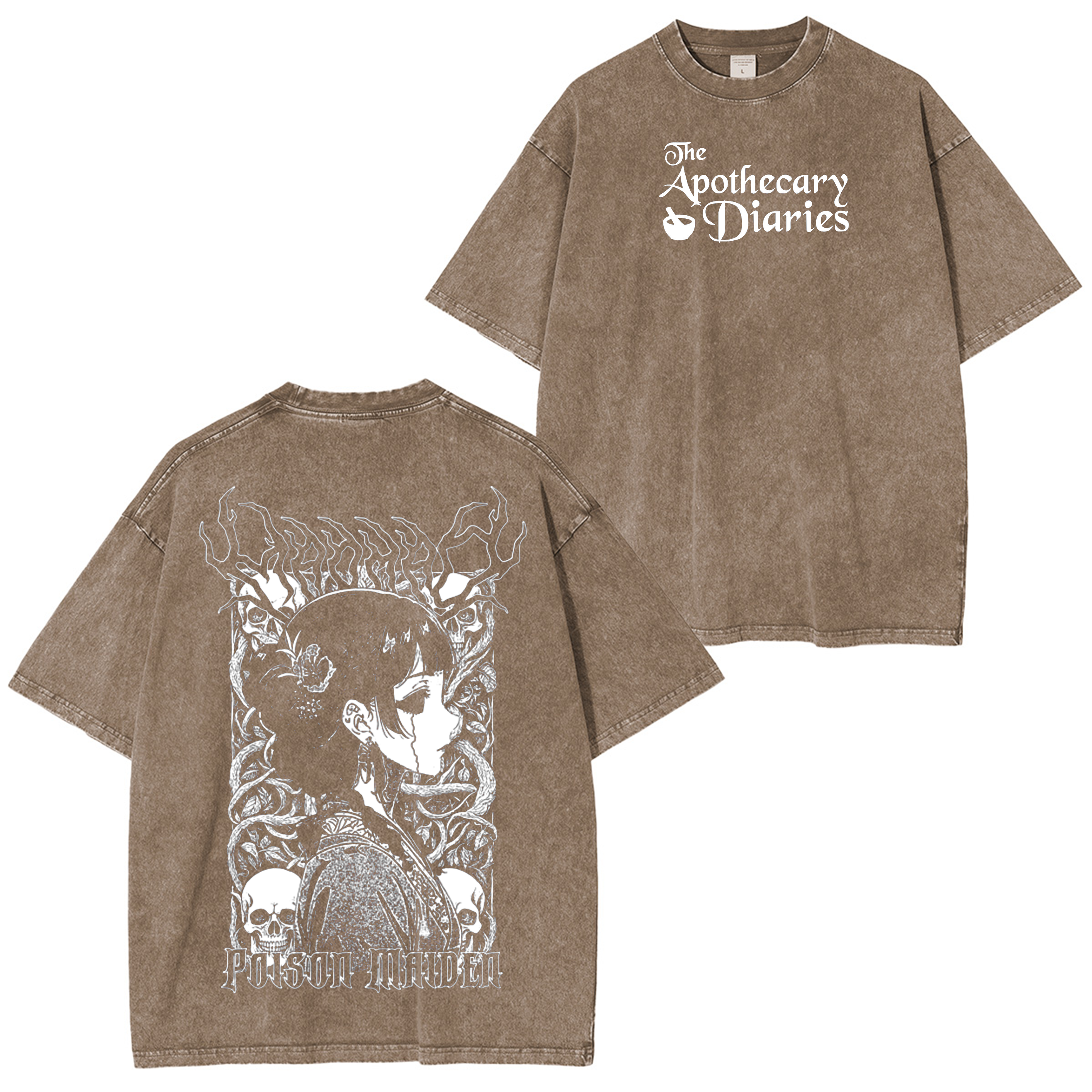 The Apothecary Diaries Anime Washed T-shirt/Crewneck/Hoodie