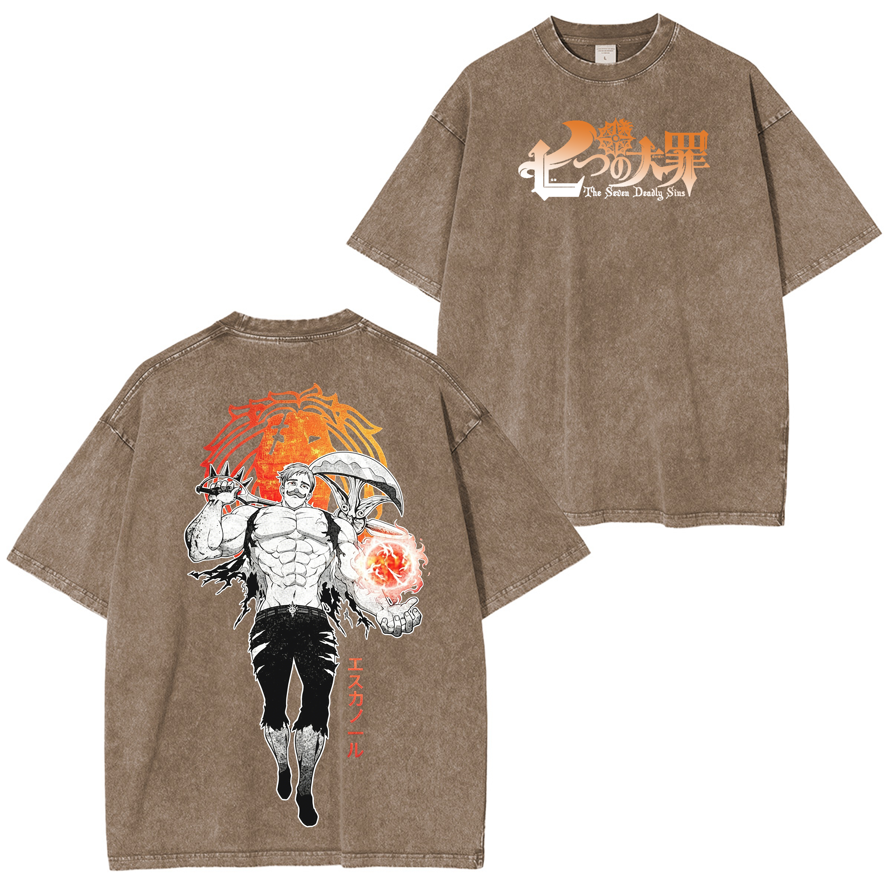 Escanor,Seven deadly sins Anime Oversized T-shirt/Crewneck/Hoodie
