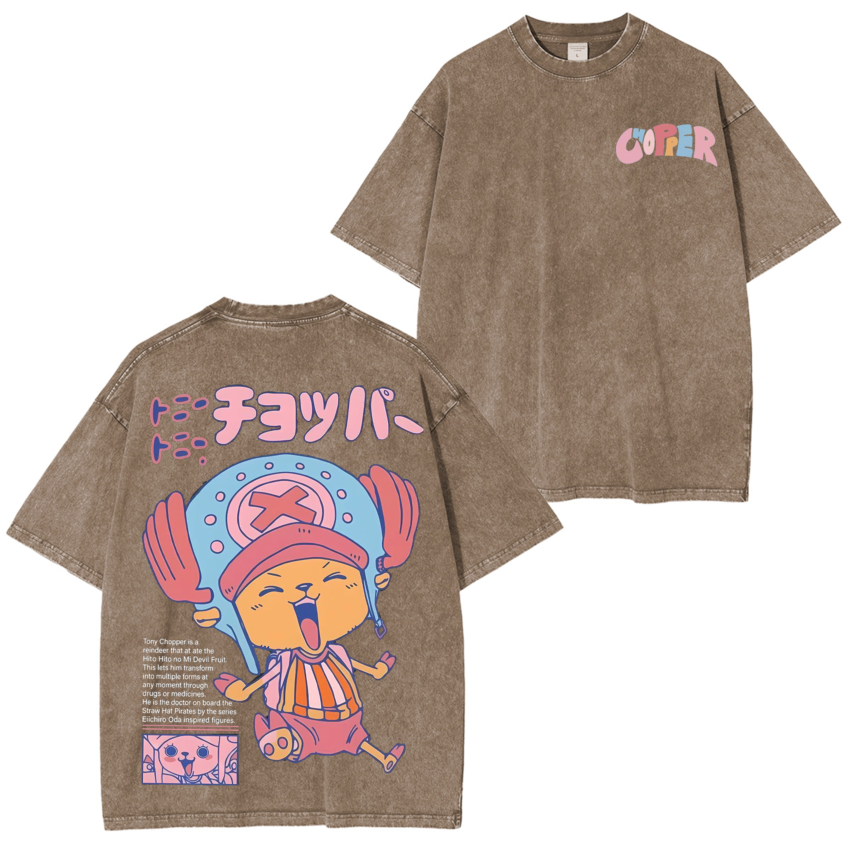 One Piece Washed T-shirt/Crewneck/Hoodie