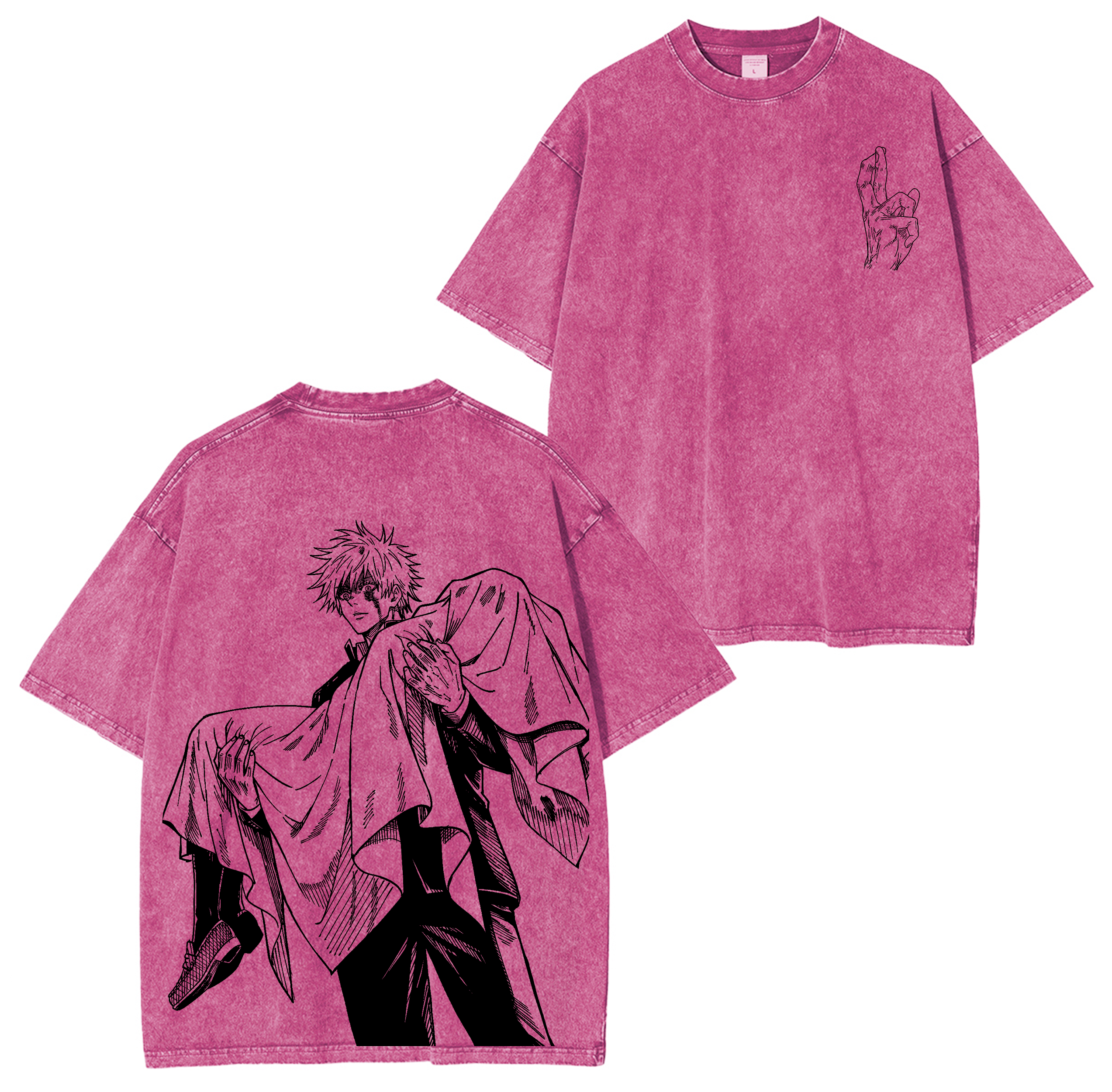 Gojo Satoru,Jujutsu Kaisen Anime Washed T-shirt/Crewneck/Hoodie