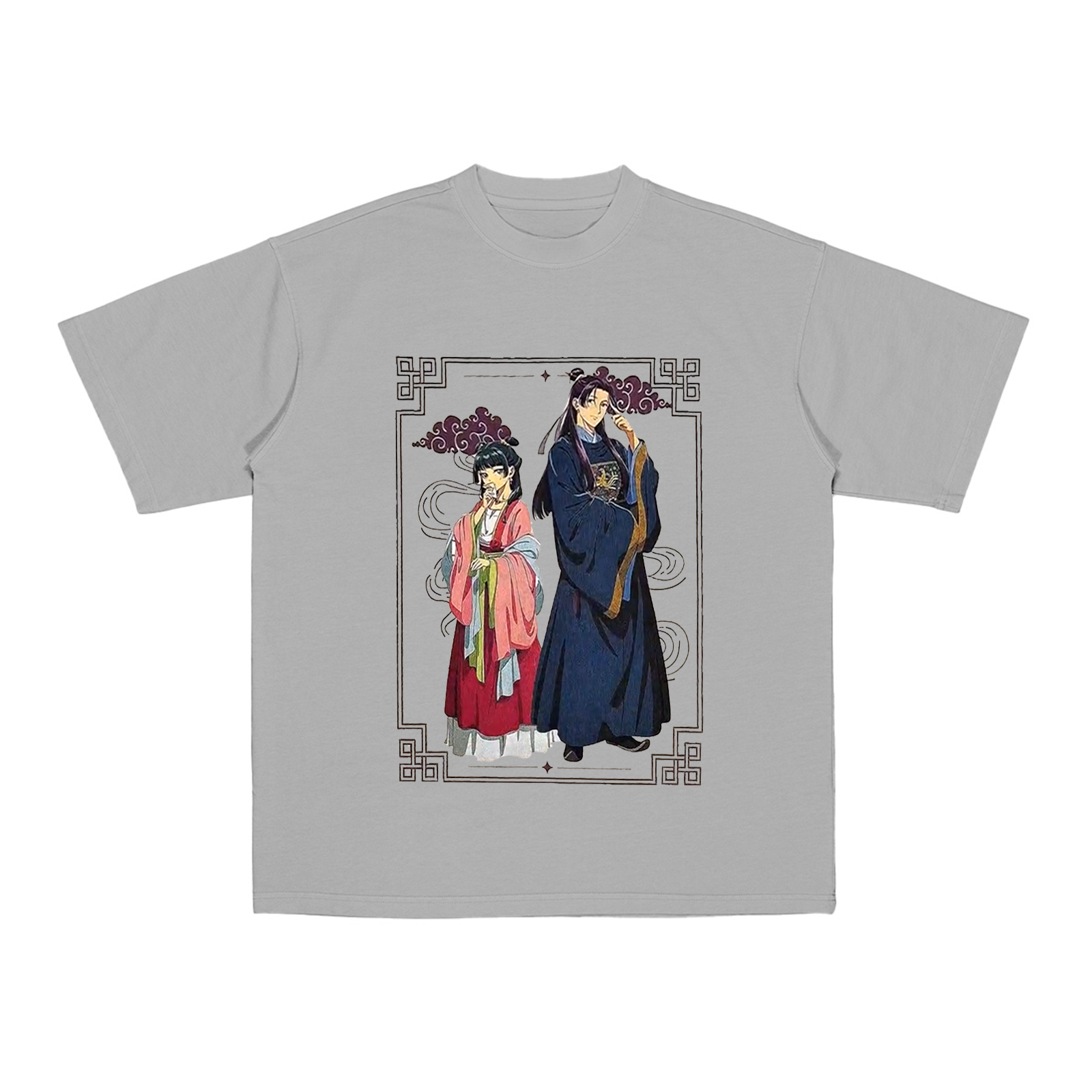 Maomao X Jinshi,The Apothecary Diaries Anime Oversize Unisex Shirts/Crewneck/Hoodie