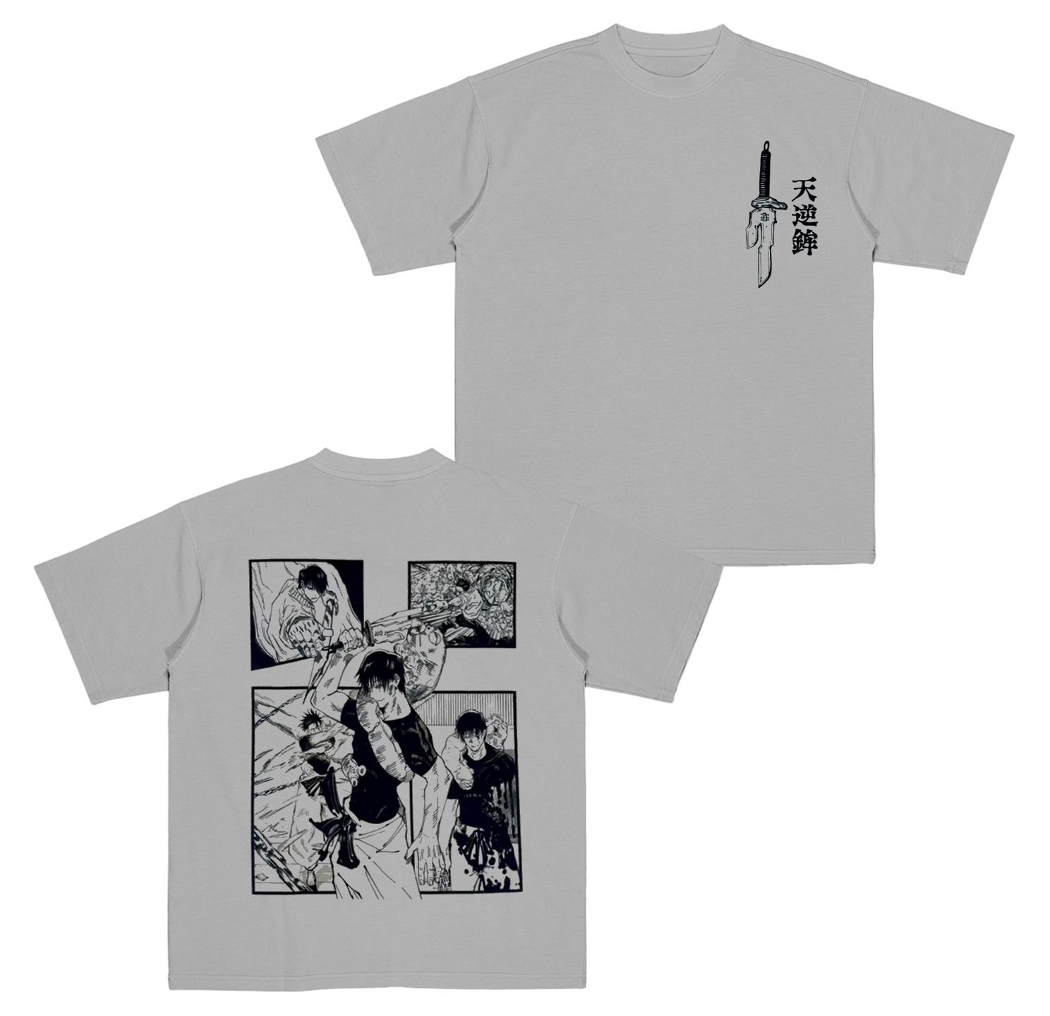 Toji Fushiguro Anime Oversize Unisex Shirts/Crewneck/Hoodie