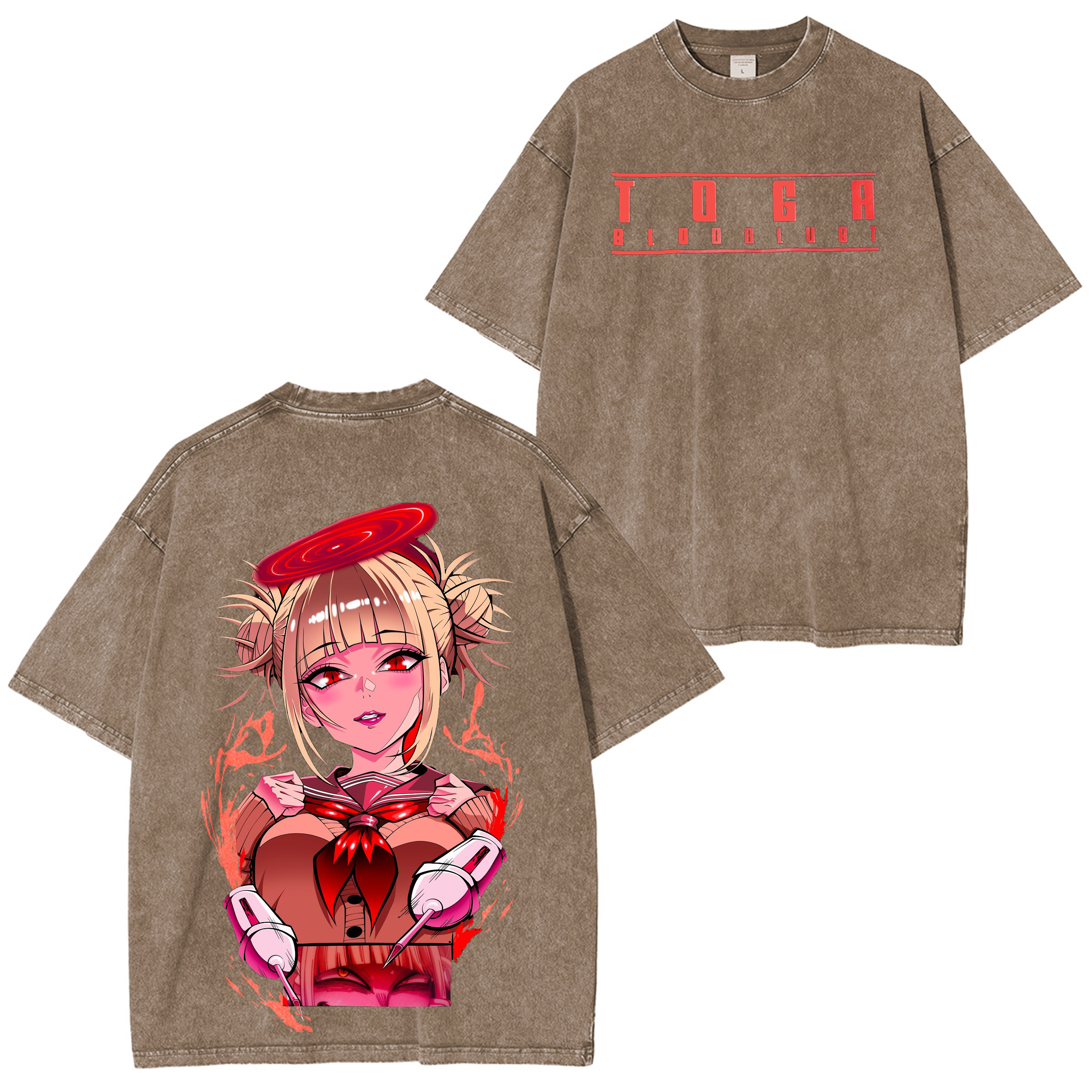 Himiko Toga My Hero Academia Anime Oversized T-shirt/Crewneck/Hoodie