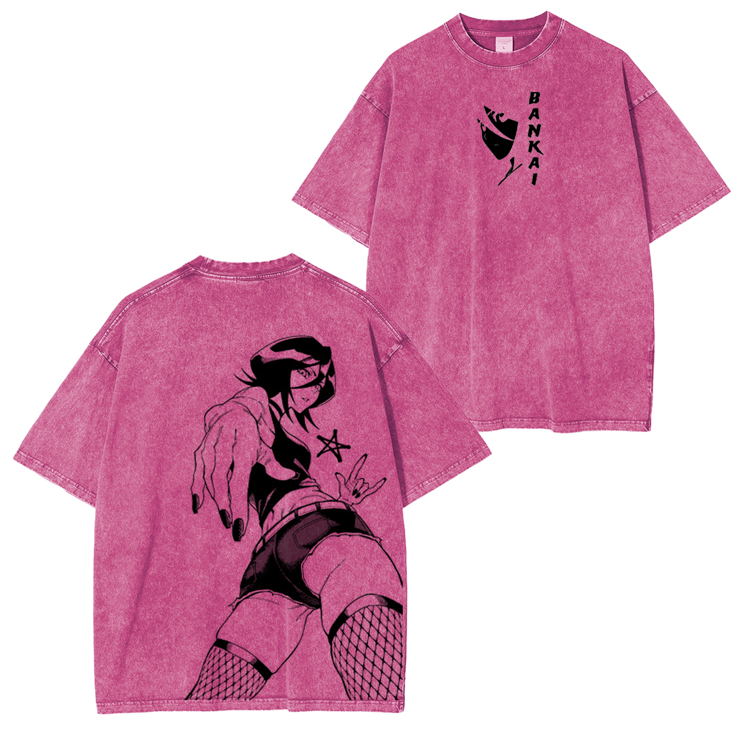 Rukia,Bleach Anime Washed T-shirt/Crewneck/Hoodie