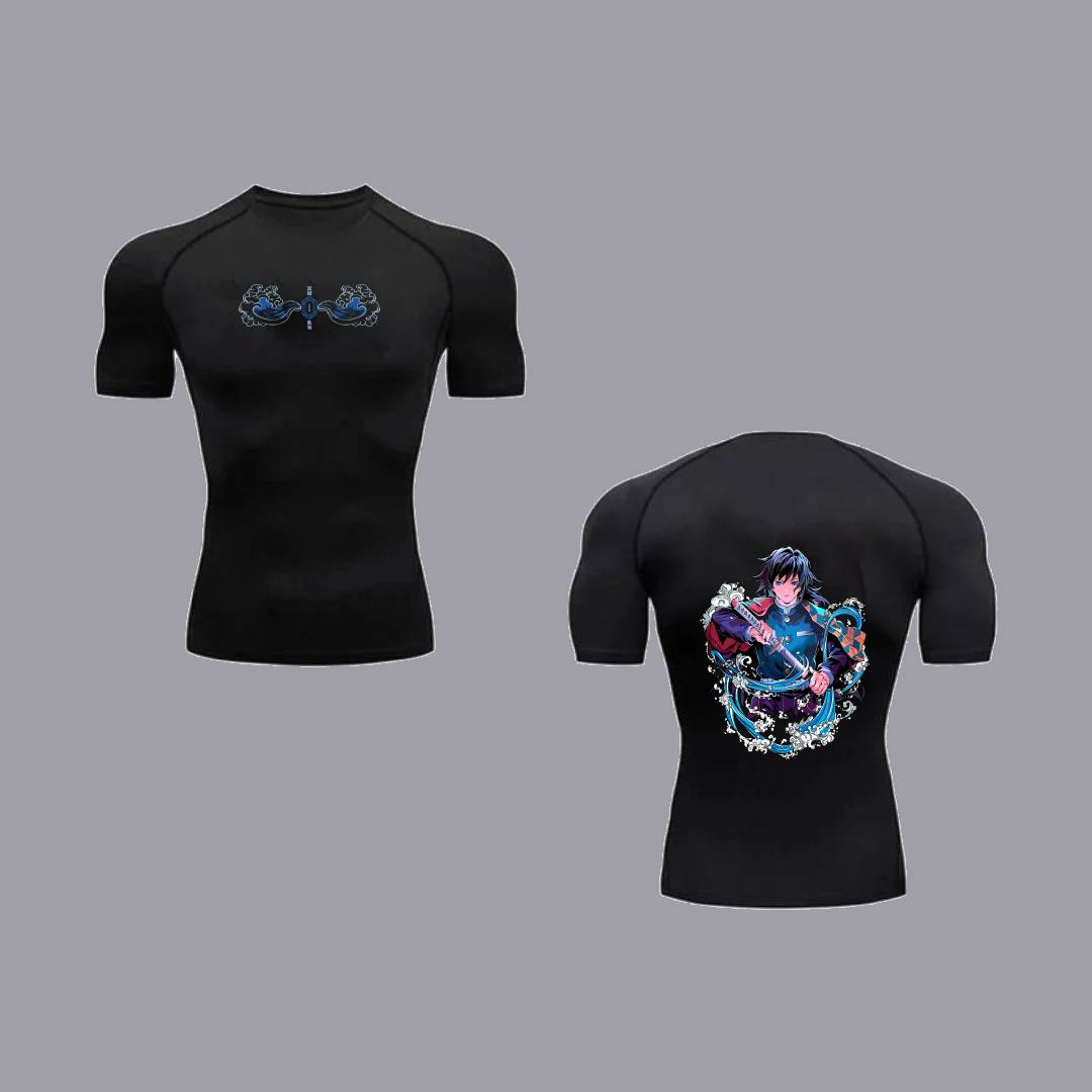 [Copy]Demon Slayer "Tomioka Giyu" Fitness tee