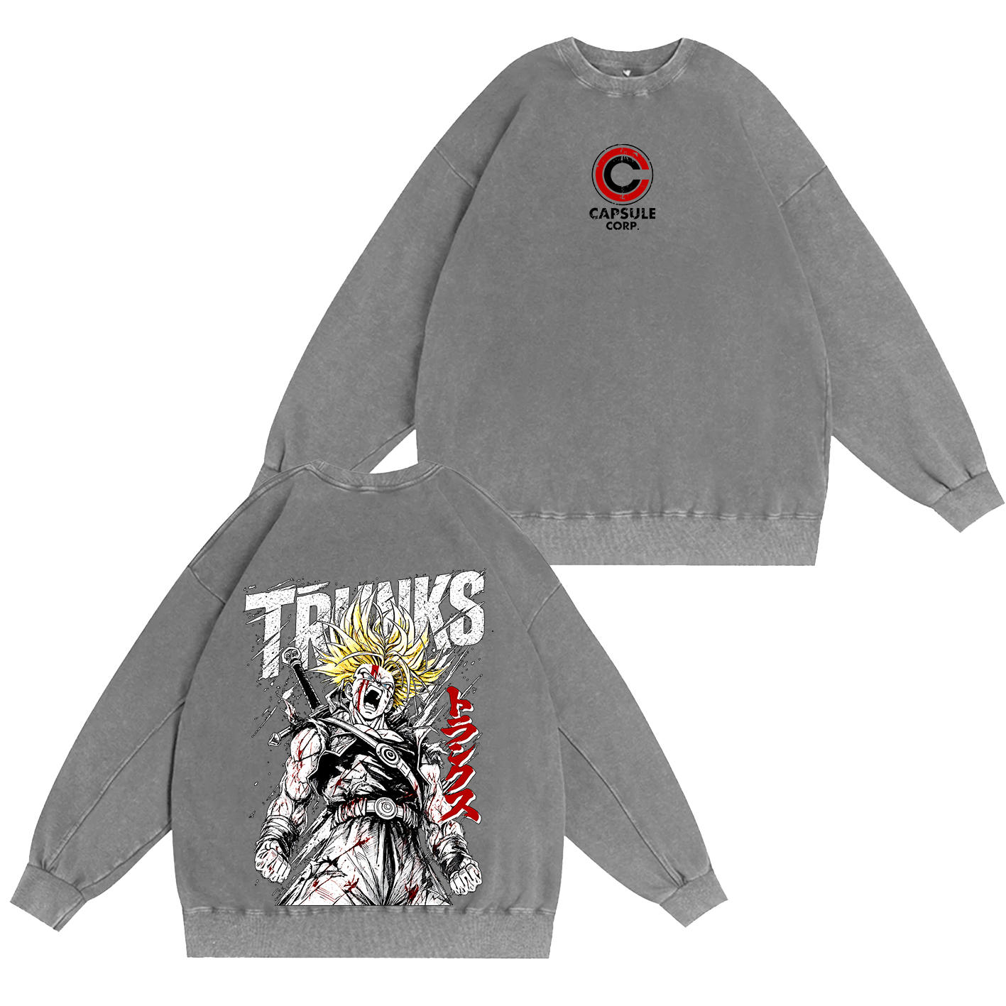 Future Trunks Dragon Ball Oversized T-shirt/Crewneck/Hoodie