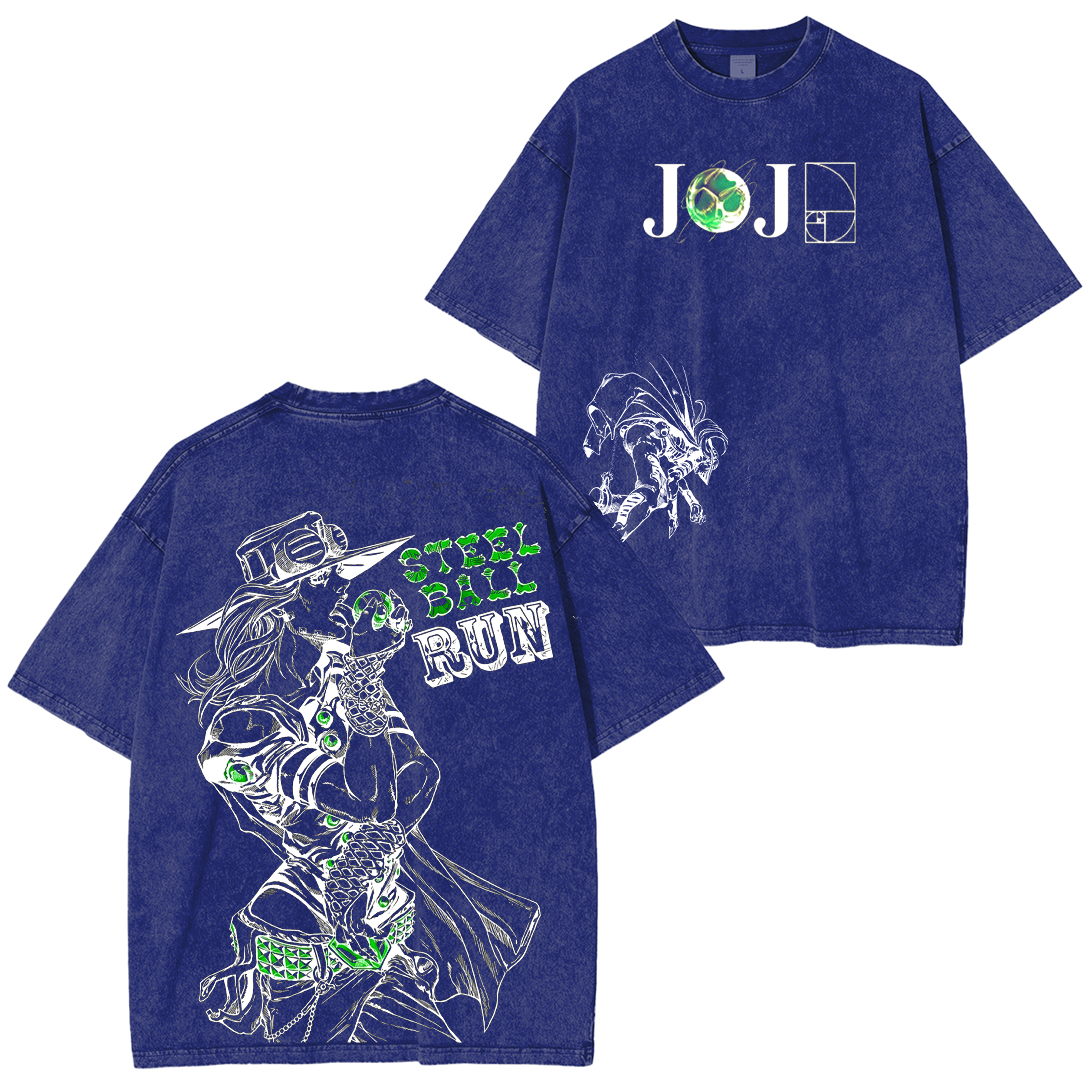JoJo Gyro Zeppeli Washed T-shirt/Crewneck/Hoodie