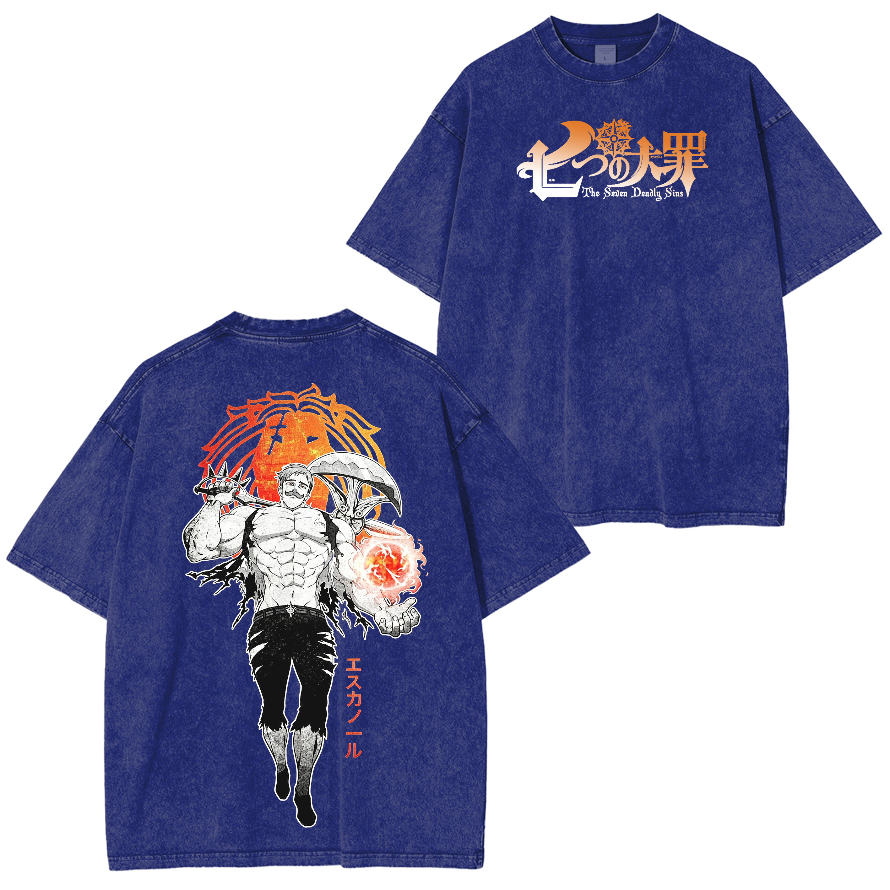 Escanor,Seven deadly sins Anime Oversized T-shirt/Crewneck/Hoodie