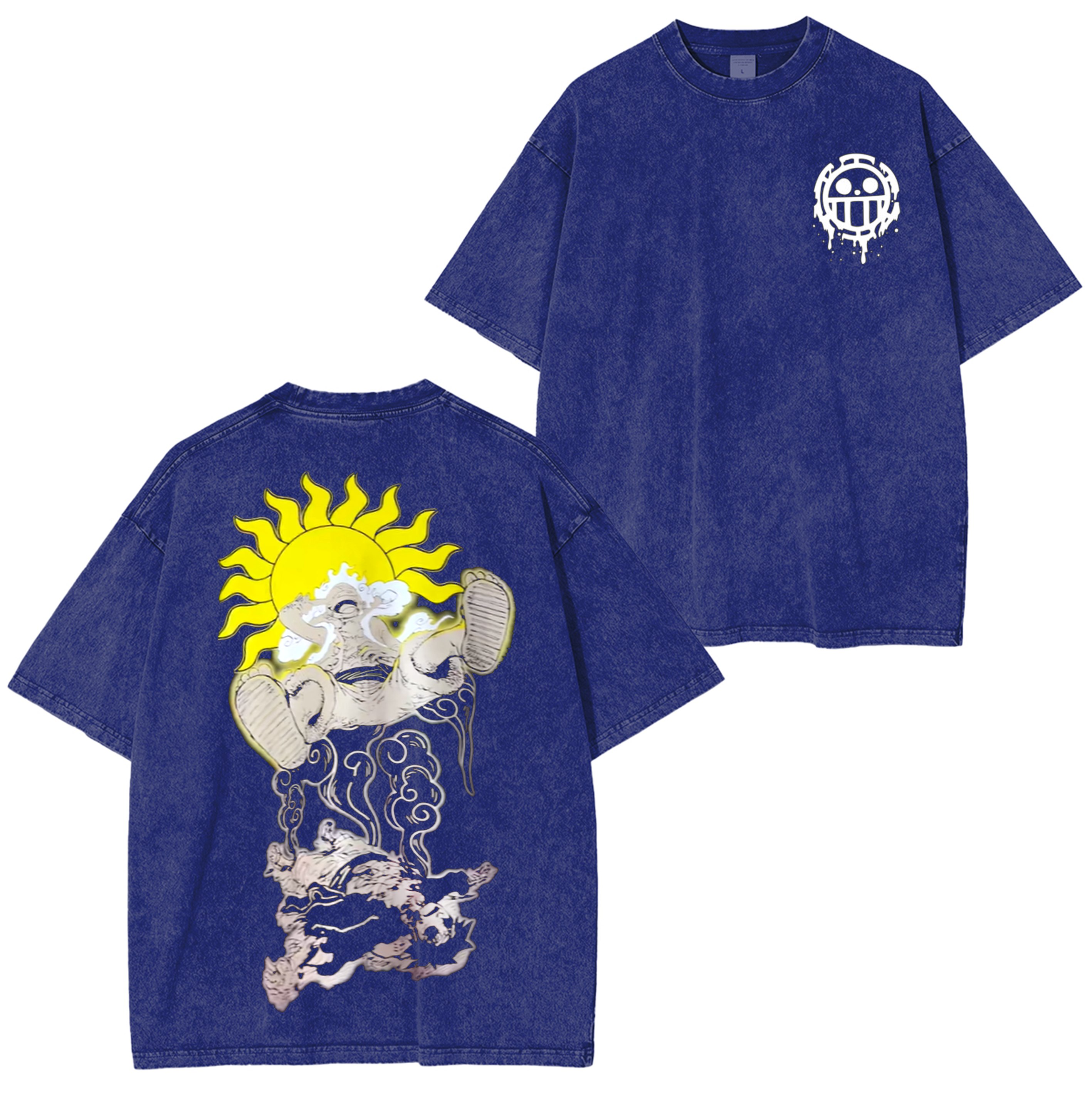 Luffy One Piece Washed T-shirt/Crewneck/Hoodie