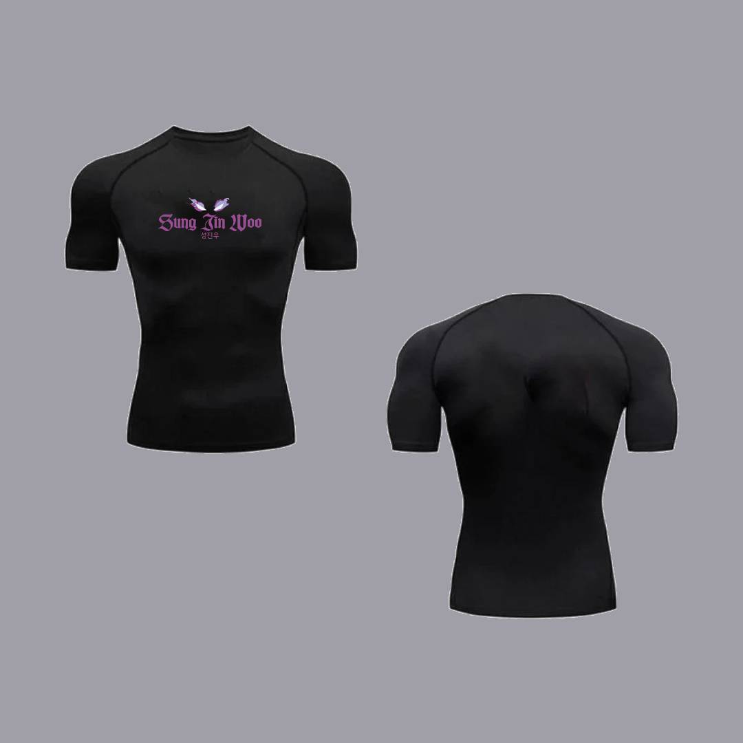 Solo Leveling "IGRIS"  Single-sided printed fitness Tee