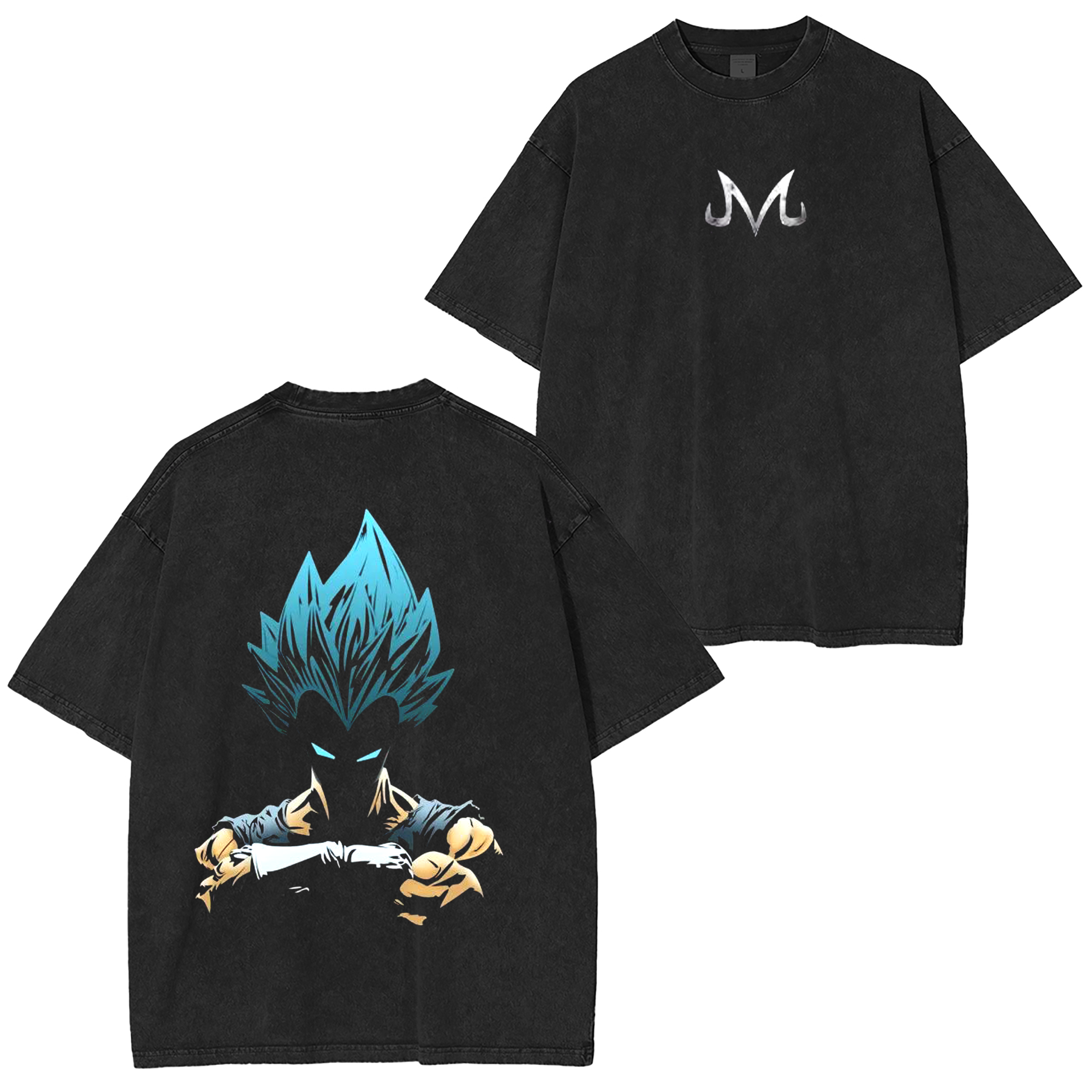 Dragon Ball Z Vegeta Vintage Washed T-shirt/Crewneck/Hoodie