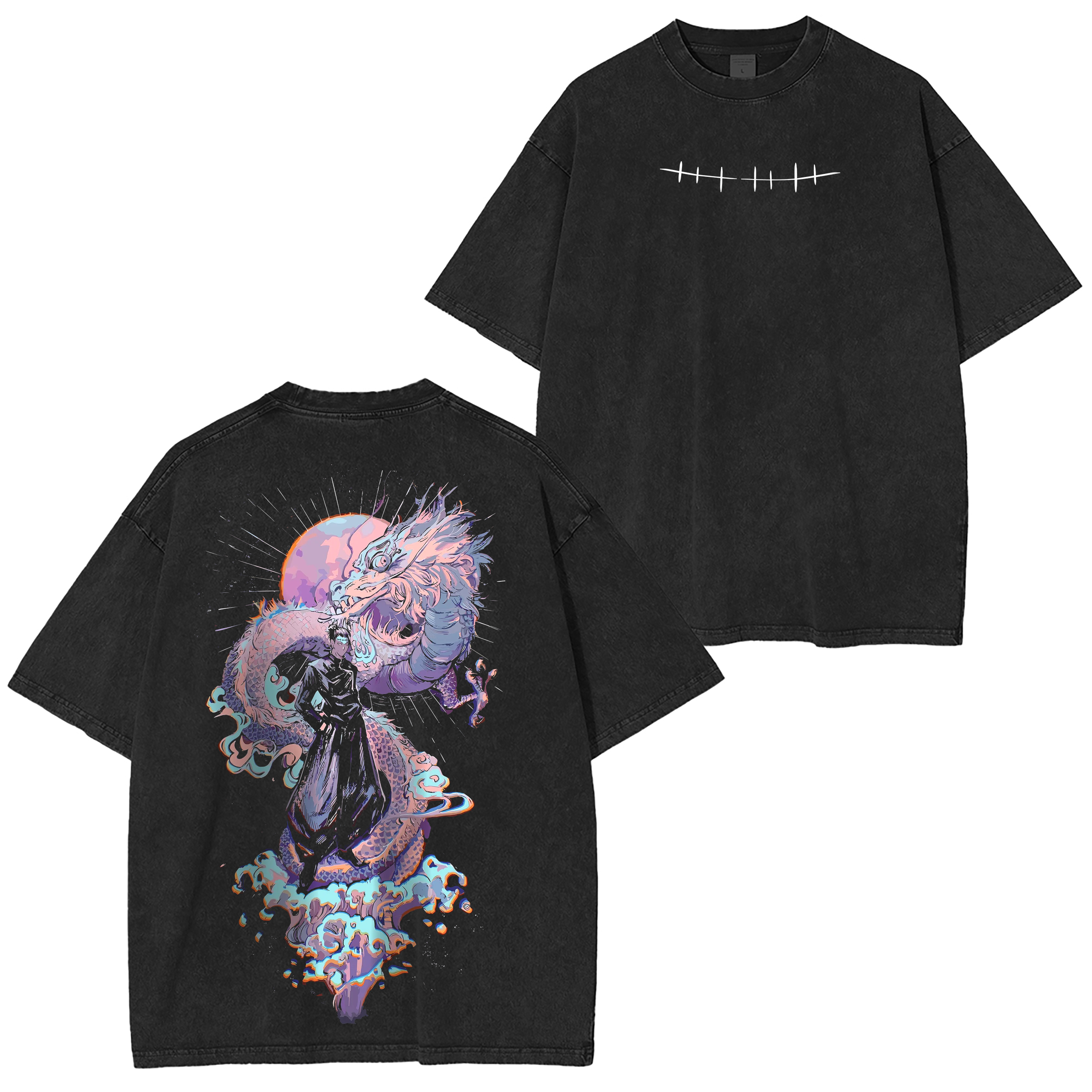 Jujutsu Kaisen Anime Washed T-shirt/Crewneck/Hoodie