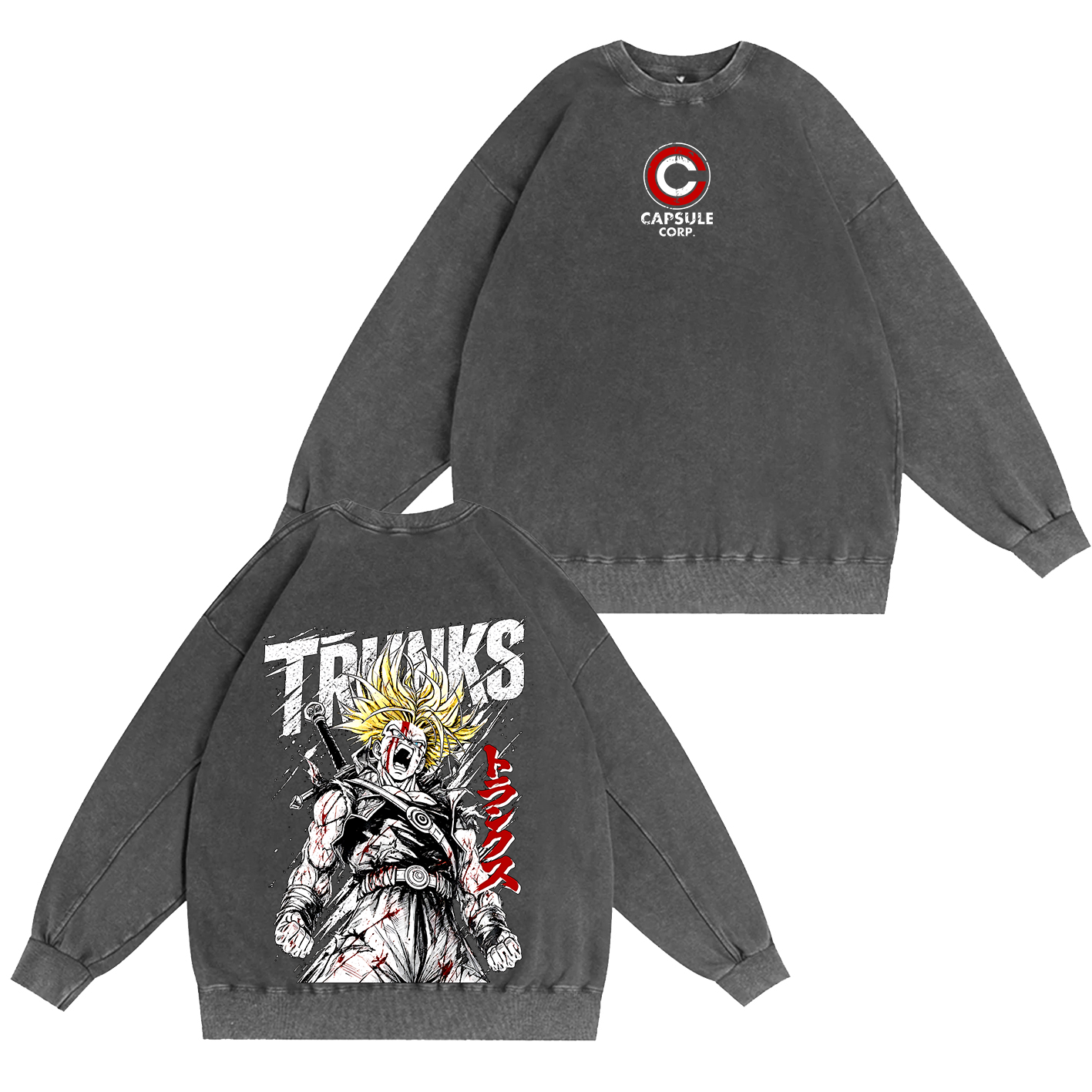 Future Trunks Dragon Ball Oversized T-shirt/Crewneck/Hoodie