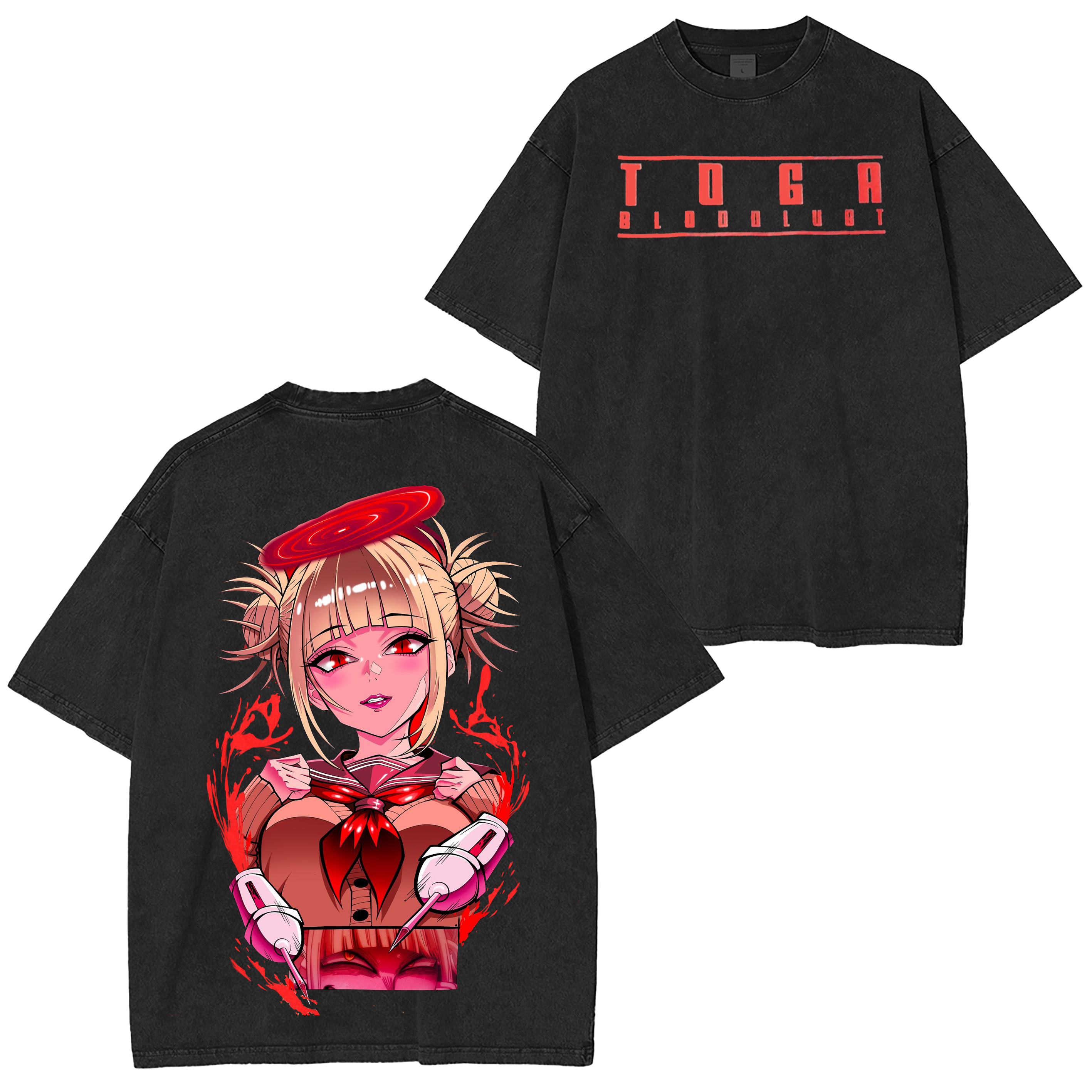 Himiko Toga My Hero Academia Anime Oversized T-shirt/Crewneck/Hoodie