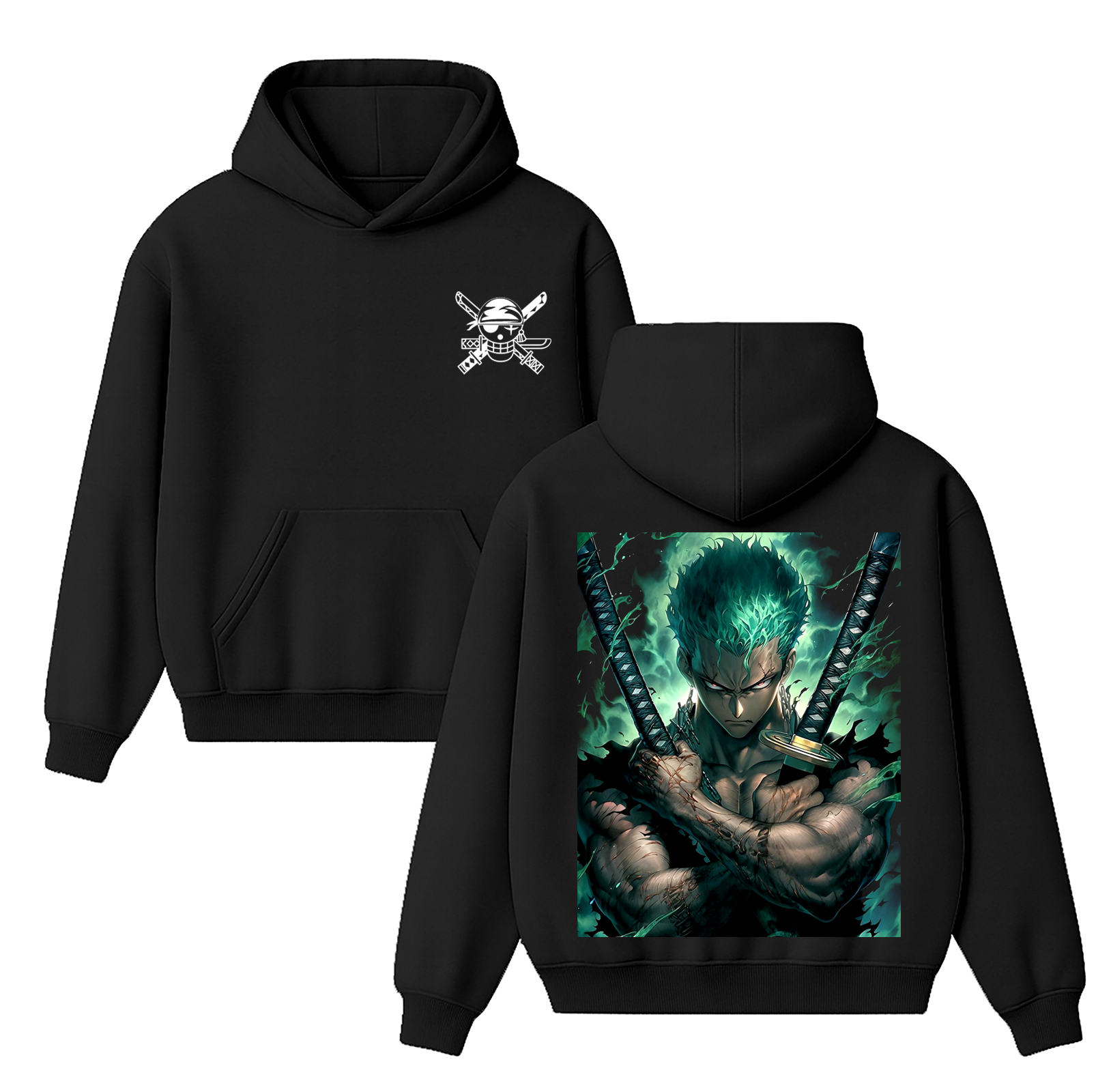 Zoro One Piece Oversized T-shirt/Crewneck/Hoodie