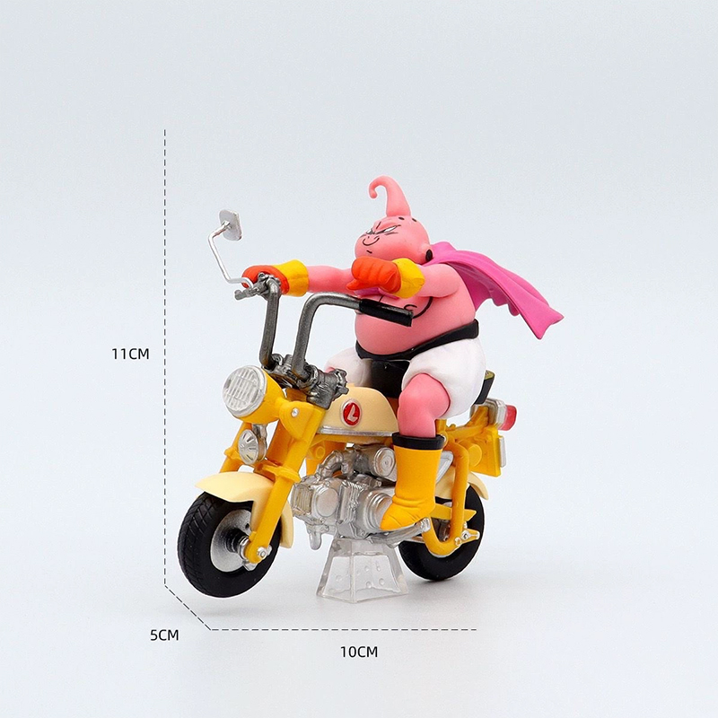 Funny Bike Riding Goku and Master Roshi's Hand