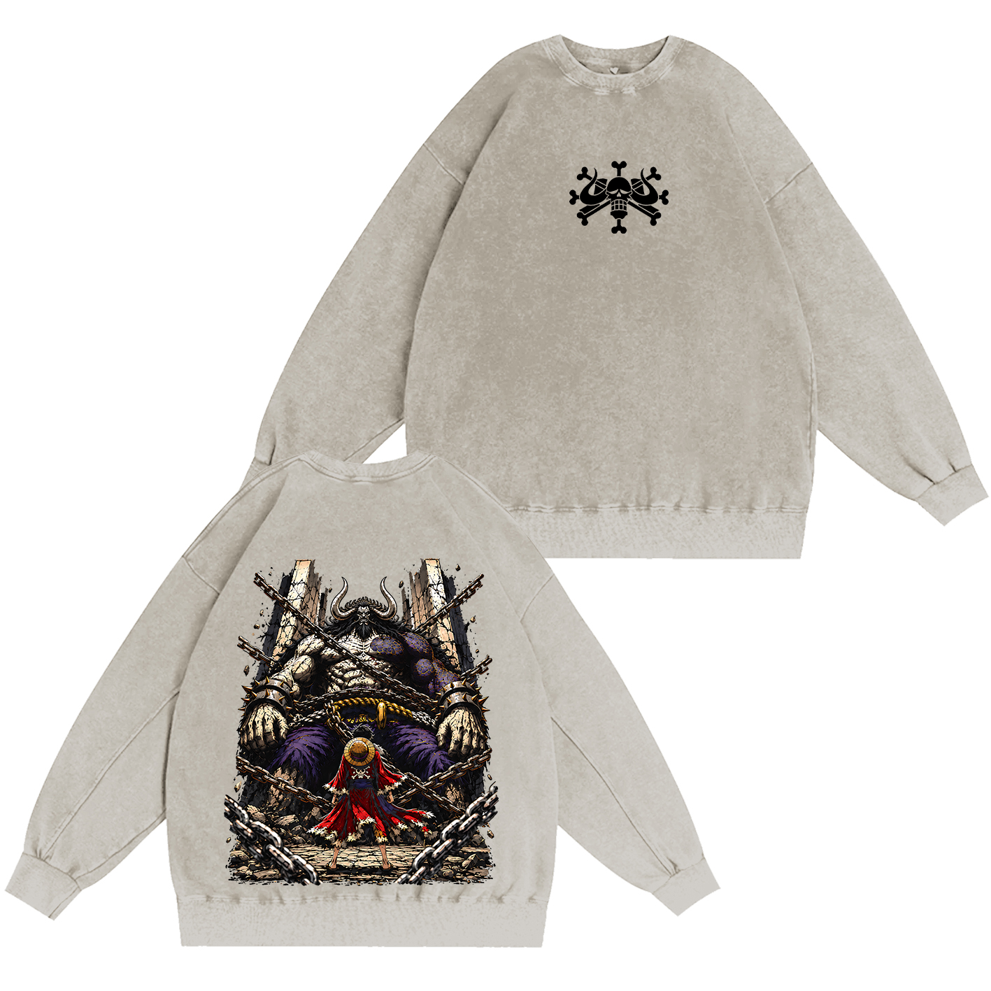 Unleashing Sun God Gear 5One Piece  Oversized T-shirt/Crewneck/Hoodie