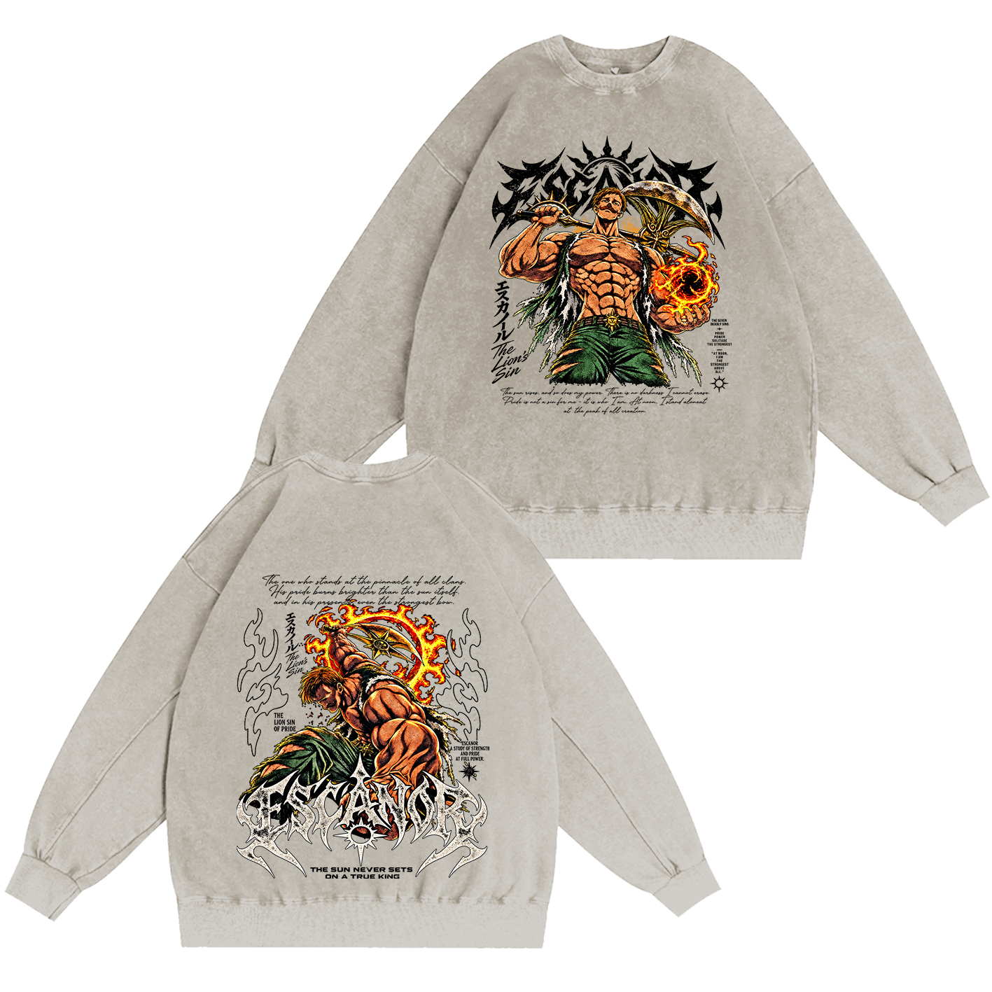 [Copy]Itachi Sasuke Oversized T-shirt/Crewneck/Hoodie
