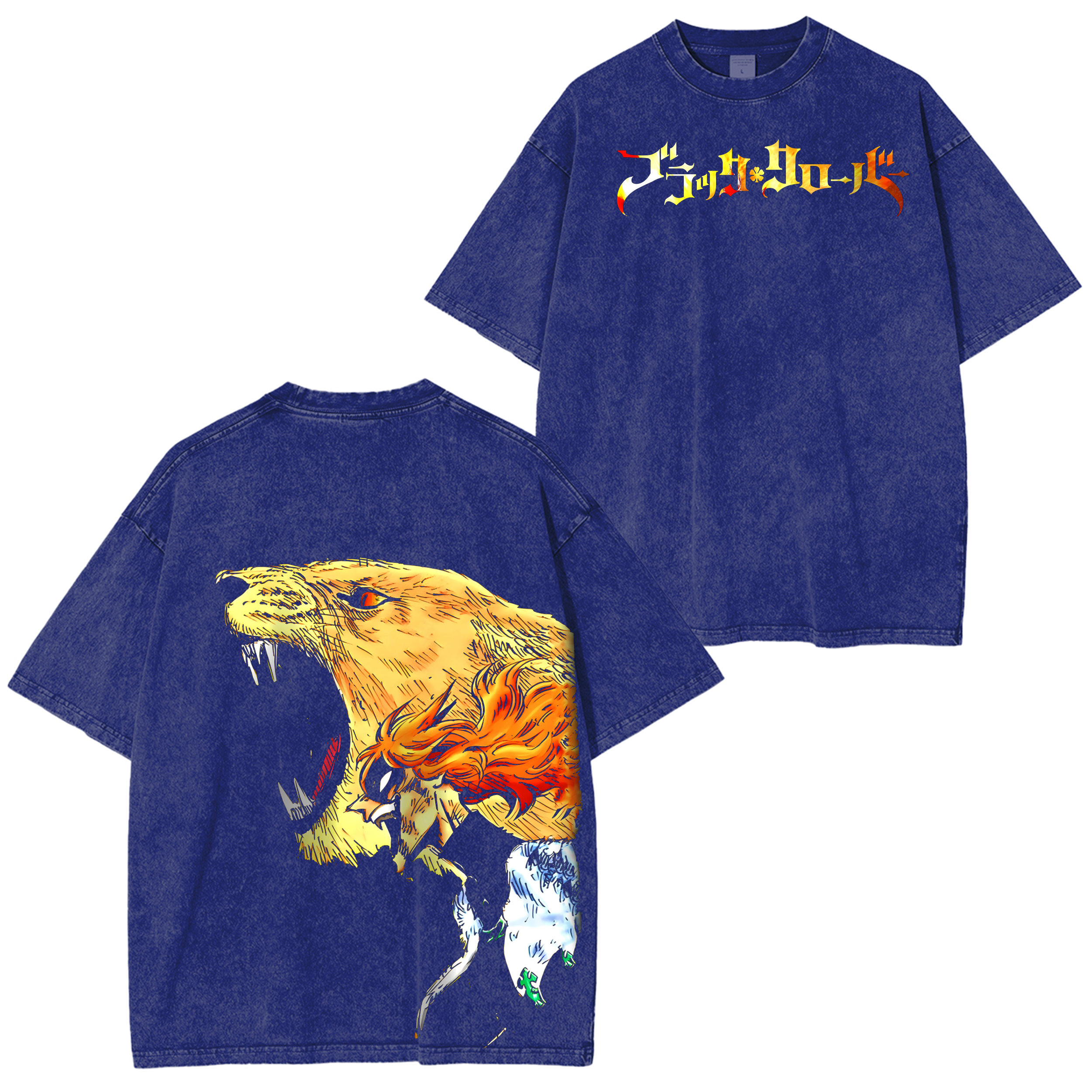 Black Clover Washed T-shirt/Crewneck/Hoodie